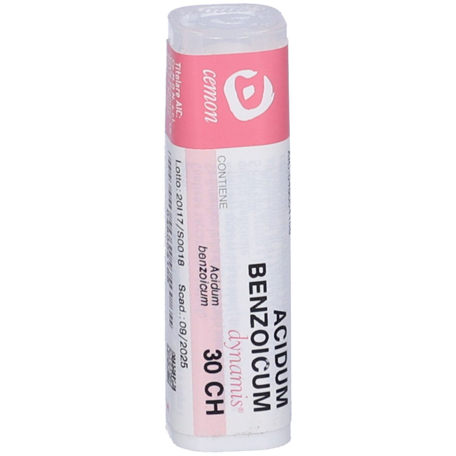 CEMON Acidum Benzoicum Dynamis 140 Granuli 30 Ch Contenitore Multidose
