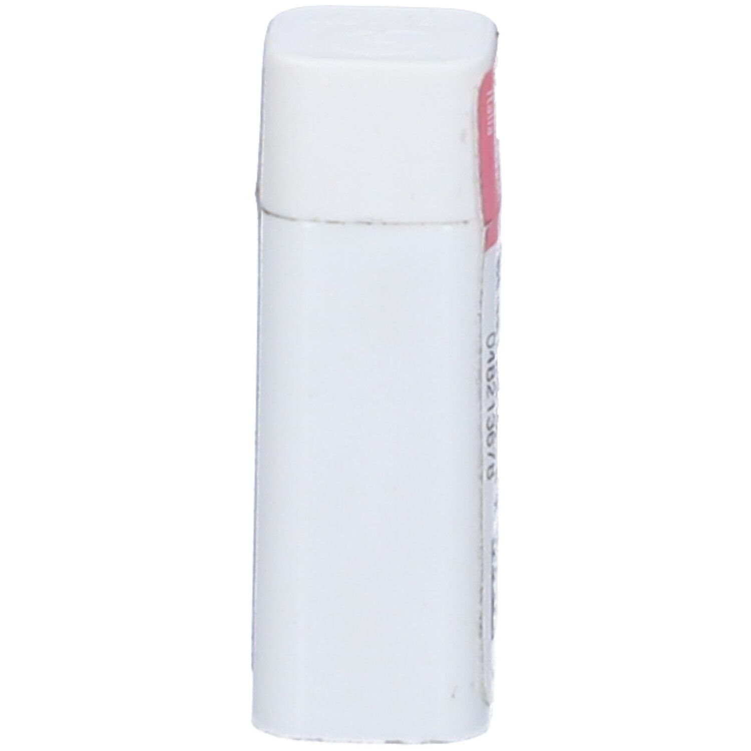 Confezione cilindrica bianca con fascia rosa. Scritta: cemon. Parte superiore quadrata.