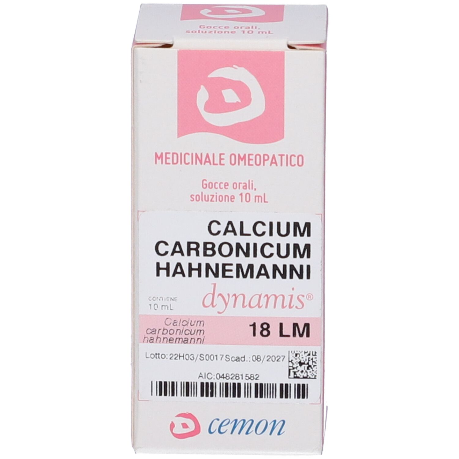CEMON Calcium Carbonicum Hahnemanni Dynamis Orale Gtt 18 Lm 10 Ml