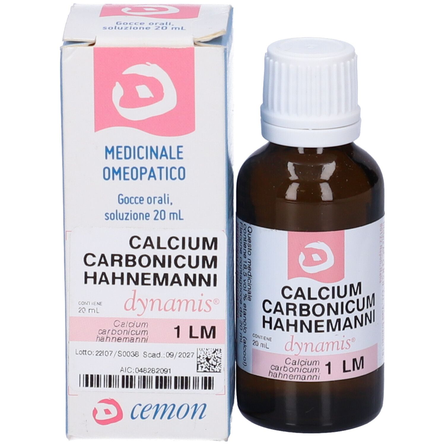 CEMON Calcium Carbonicum Hahnemanni Dynamis Orale Gtt 1 Lm 20 Ml