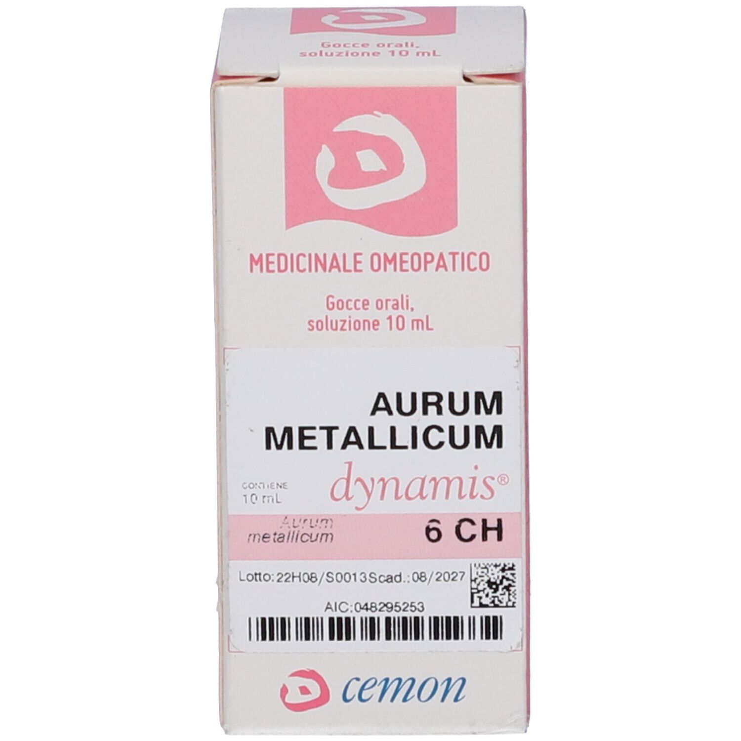 CEMON Aurum Metallicum Dynamis Orale Gtt 6 Ch 10 Ml