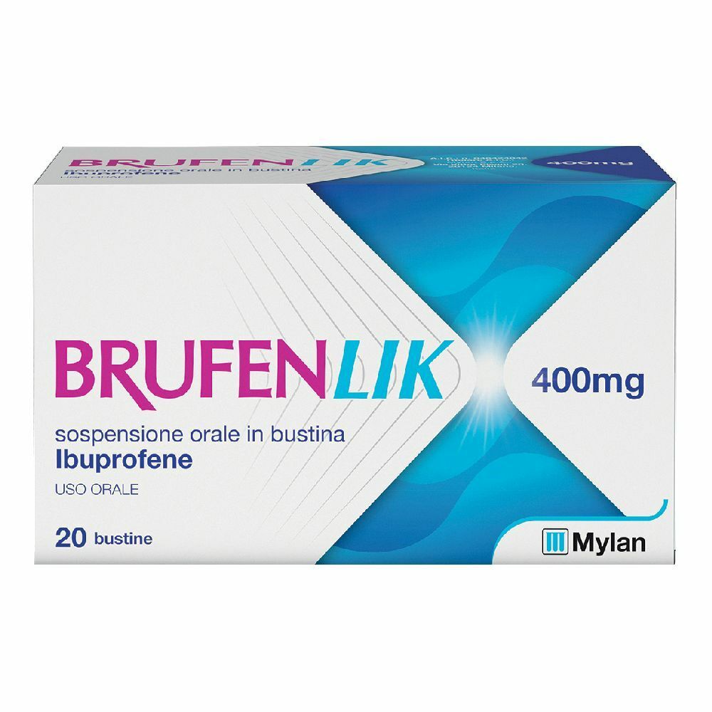  Brufenlik 400 mg sospensione orale in bustina