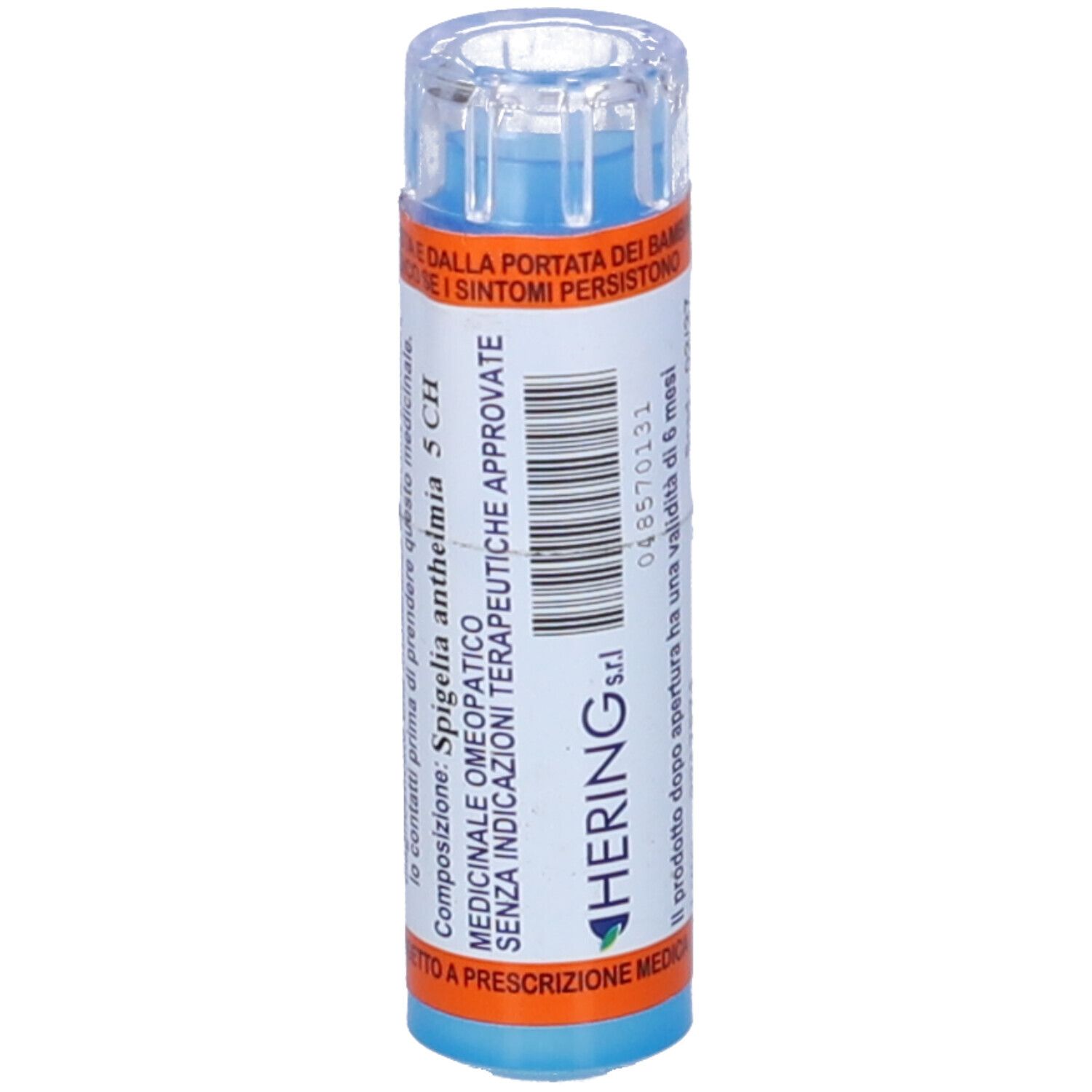 HERING Spigelia Anthelmia 80 Granuli 5 Ch Contenitore Multidose