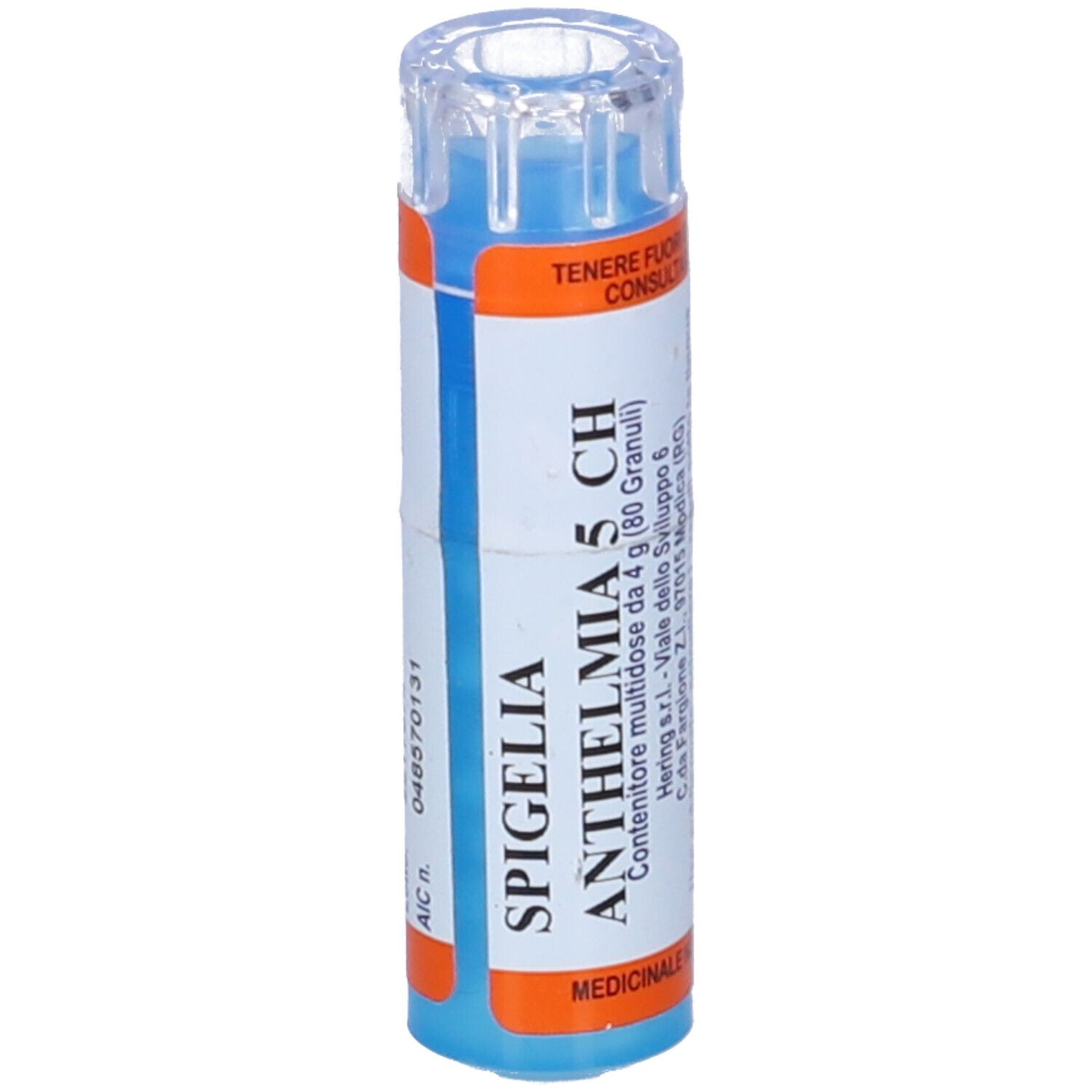 HERING Spigelia Anthelmia 80 Granuli 5 Ch Contenitore Multidose