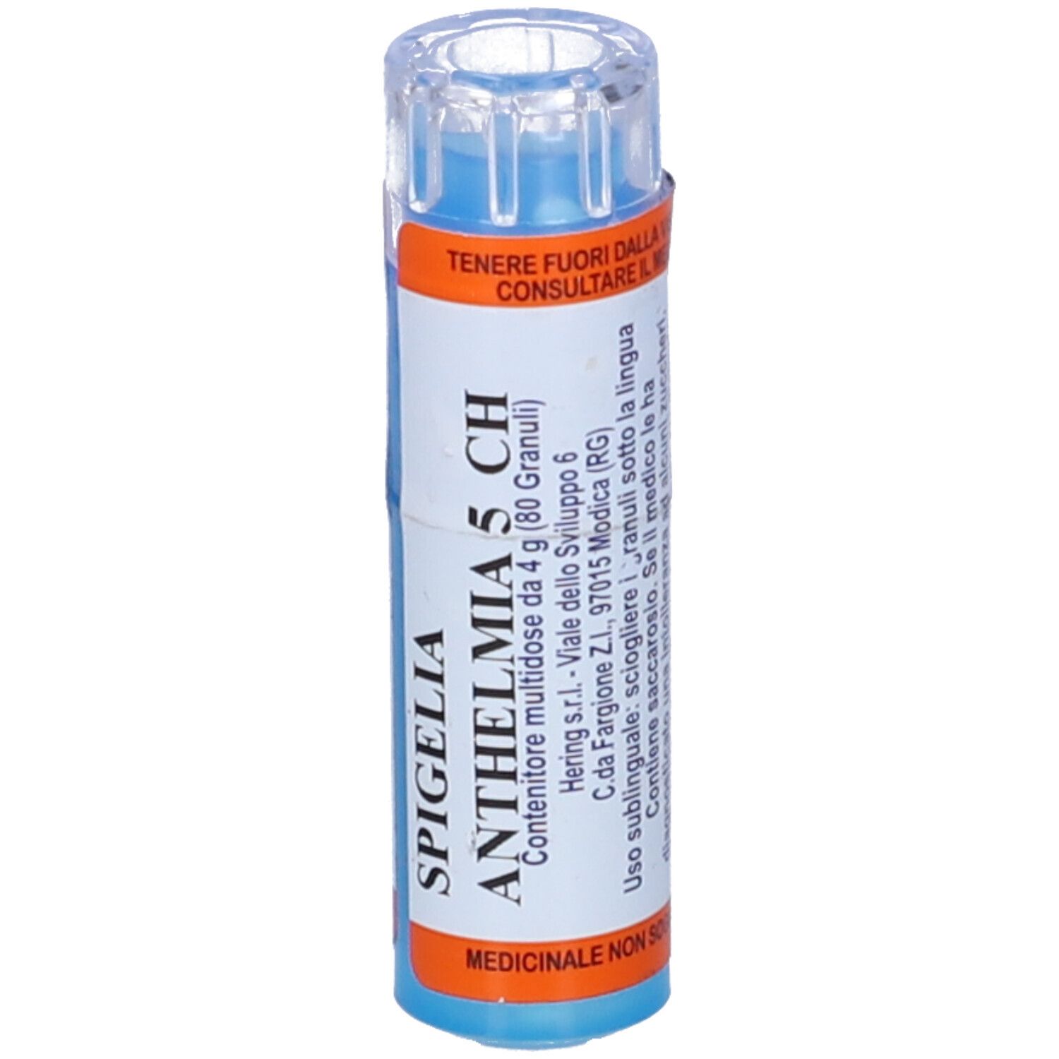 HERING Spigelia Anthelmia 80 Granuli 5 Ch Contenitore Multidose