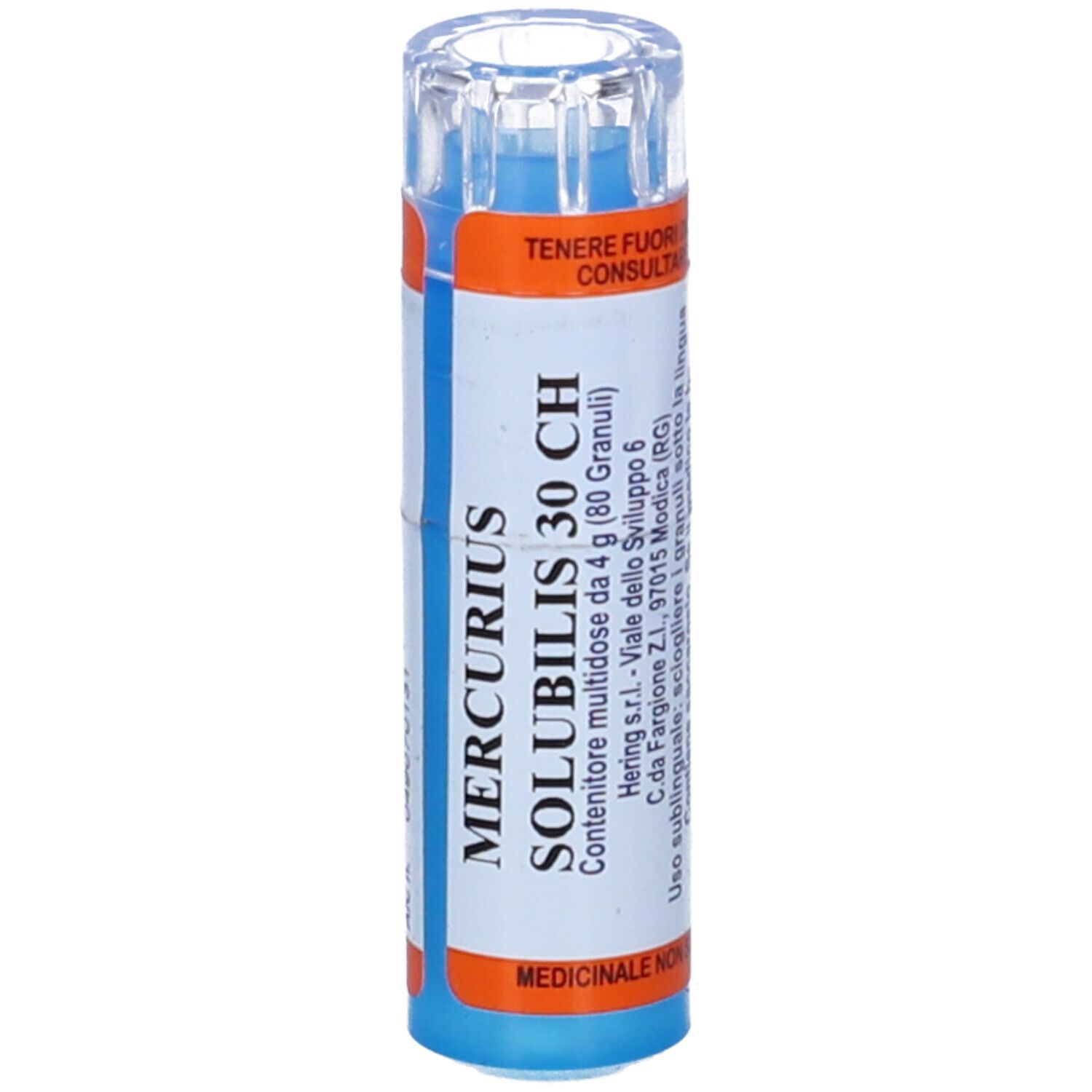 HERING Mercurius Solubilis 80 Granuli 30 Ch Contenitore Multidose