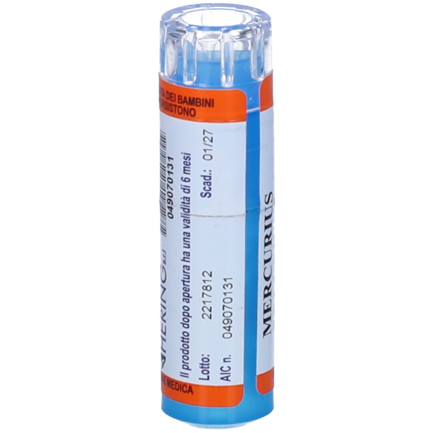 HERING Mercurius Solubilis 80 Granuli 30 Ch Contenitore Multidose