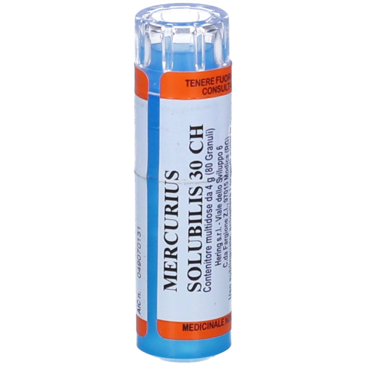 HERING Mercurius Solubilis 80 Granuli 30 Ch Contenitore Multidose