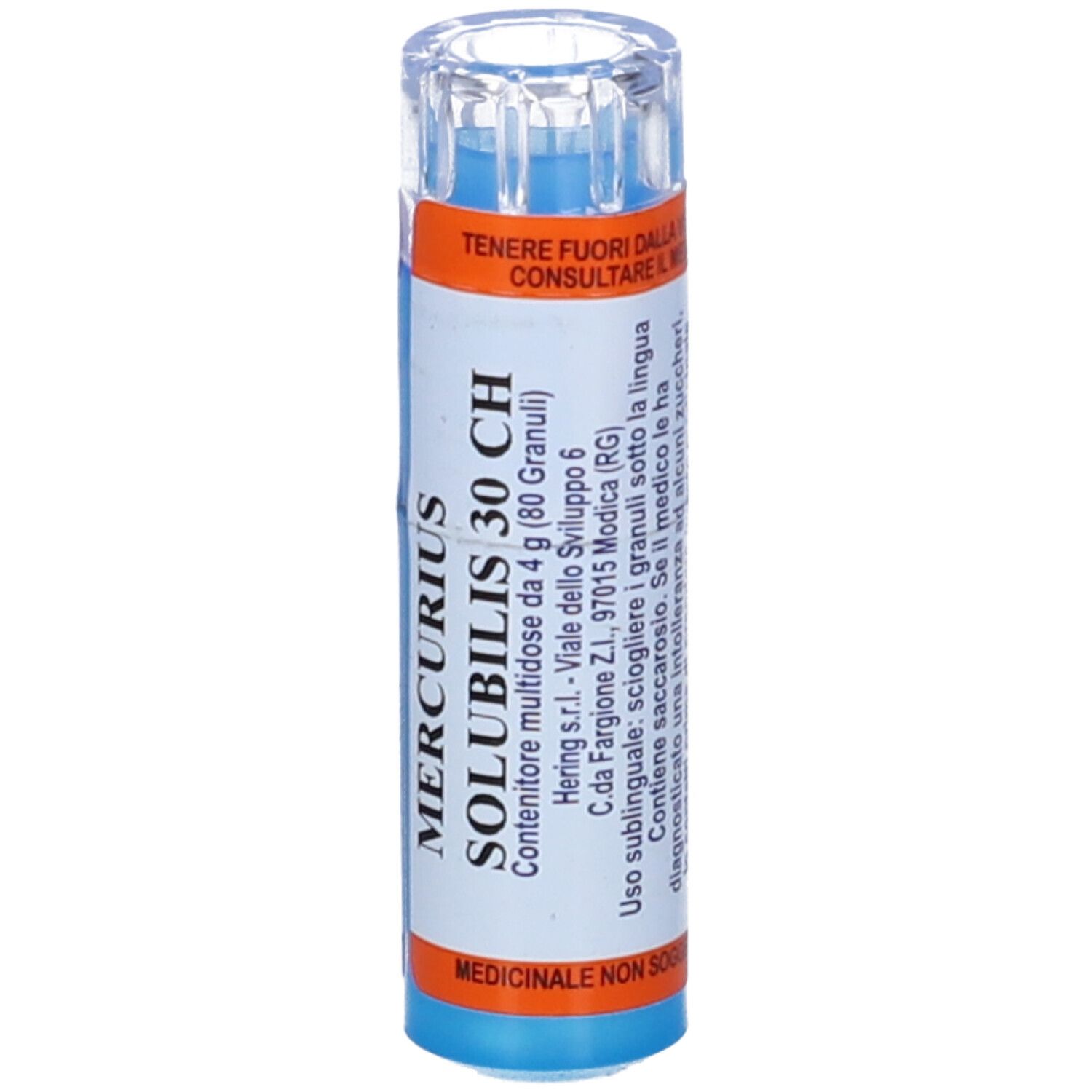 HERING Mercurius Solubilis 80 Granuli 30 Ch Contenitore Multidose