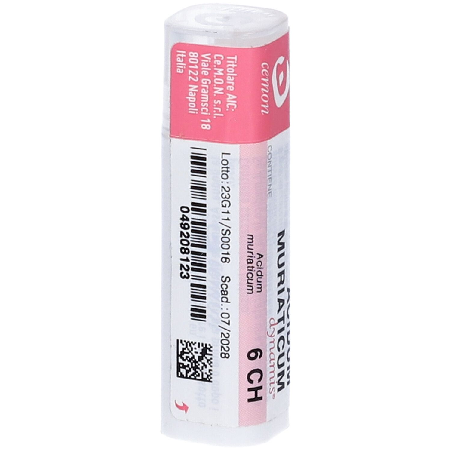 Cemon Acidum Muriaticum Dynamis 140 Granuli 6 Ch Contenitore Multidose