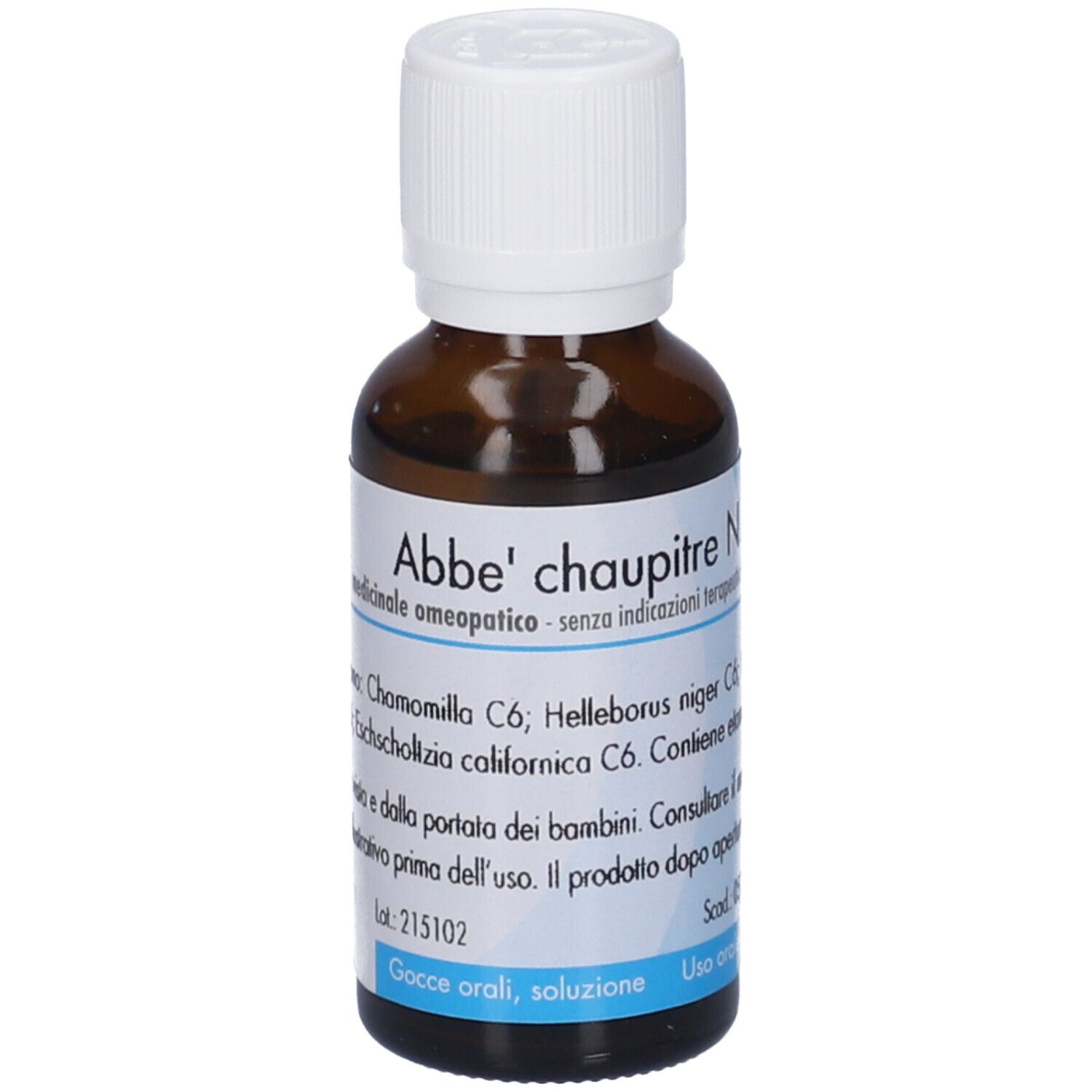 GUNA Abbe' Chaupitre N.7 Orale Gtt 30 Ml
