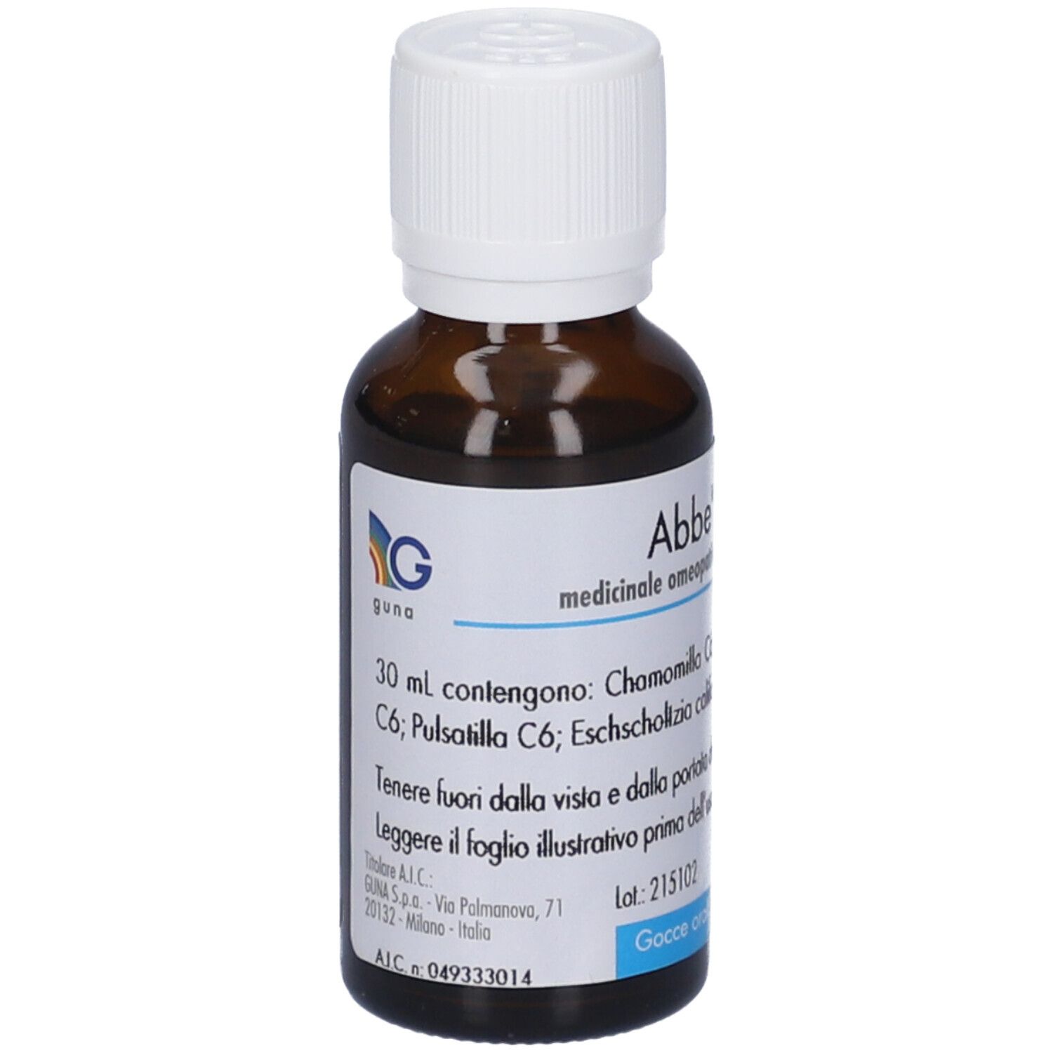 GUNA Abbe' Chaupitre N.7 Orale Gtt 30 Ml