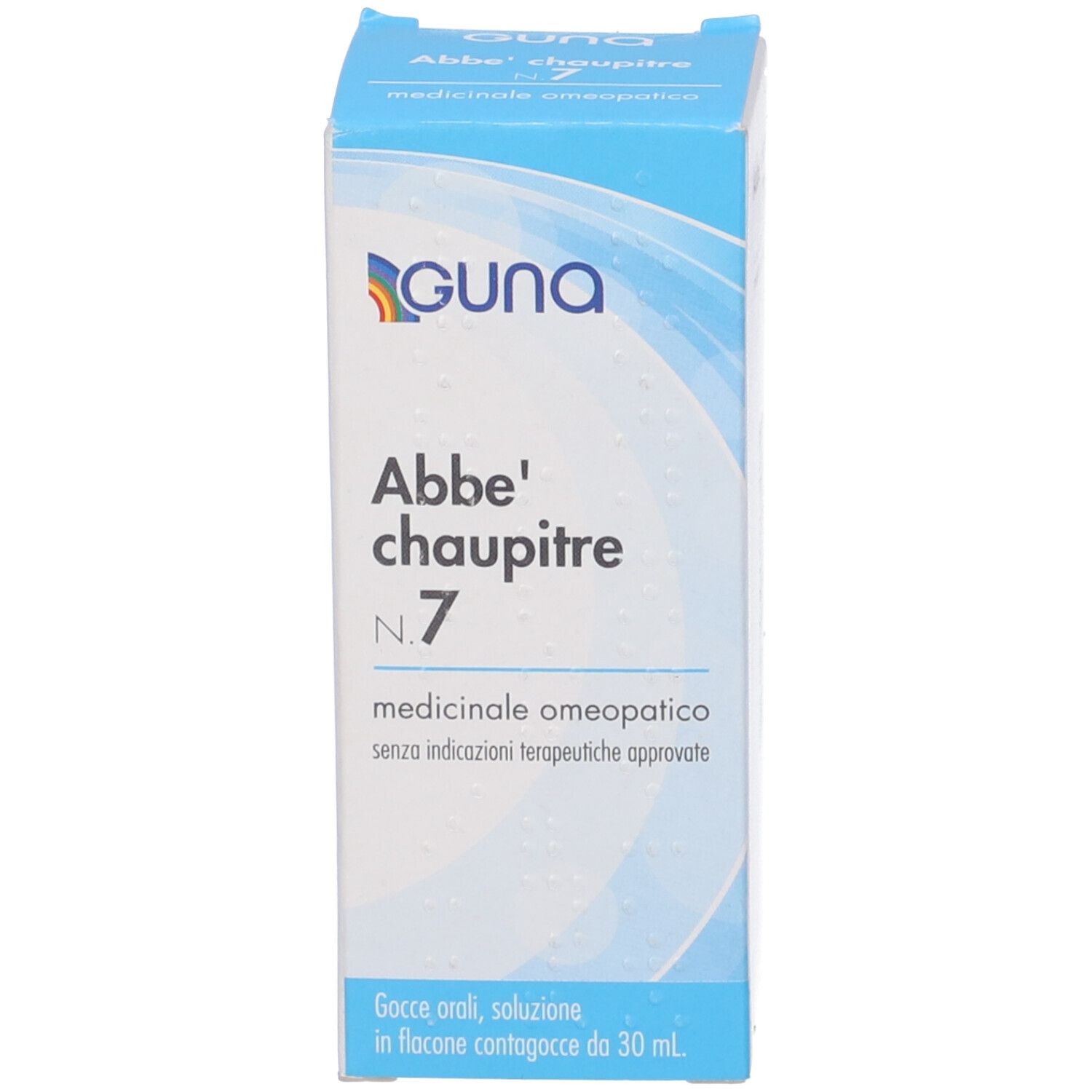 GUNA Abbe' Chaupitre N.7 Orale Gtt 30 Ml