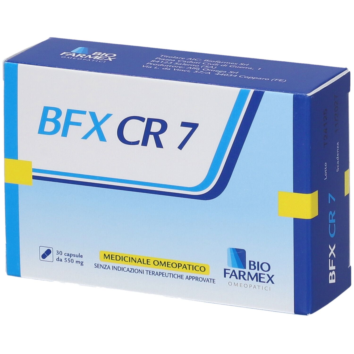 BFX CR7*30 cps 550 mg