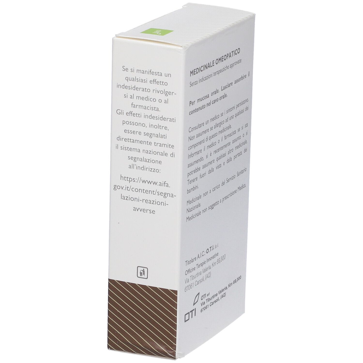OTI Lilium Tigrinum 10.000 K (10 Mk) 20 Fiale 2 Ml Soluzione Fisiologica Per Mucosa Orale