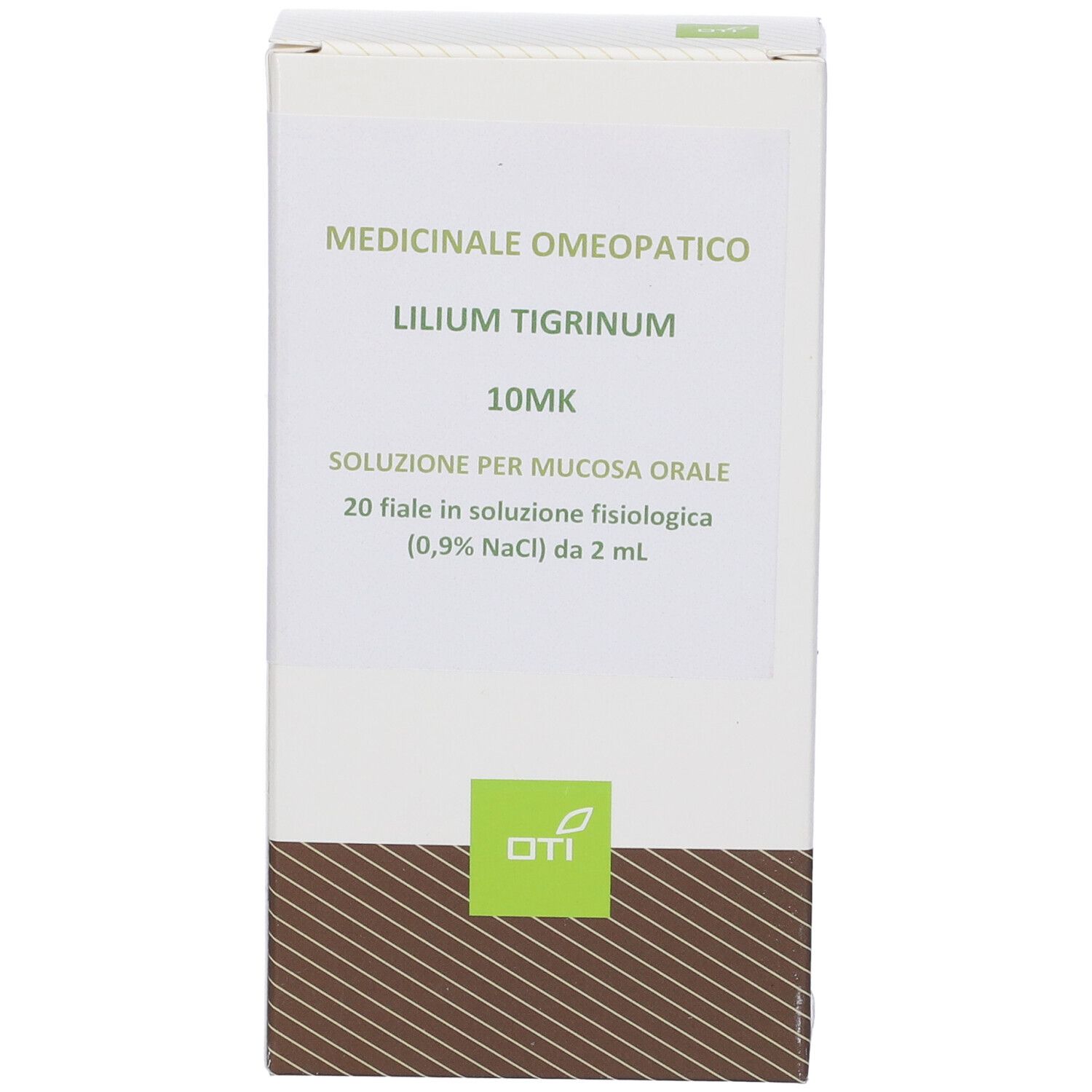 OTI Lilium Tigrinum 10.000 K (10 Mk) 20 Fiale 2 Ml Soluzione Fisiologica Per Mucosa Orale