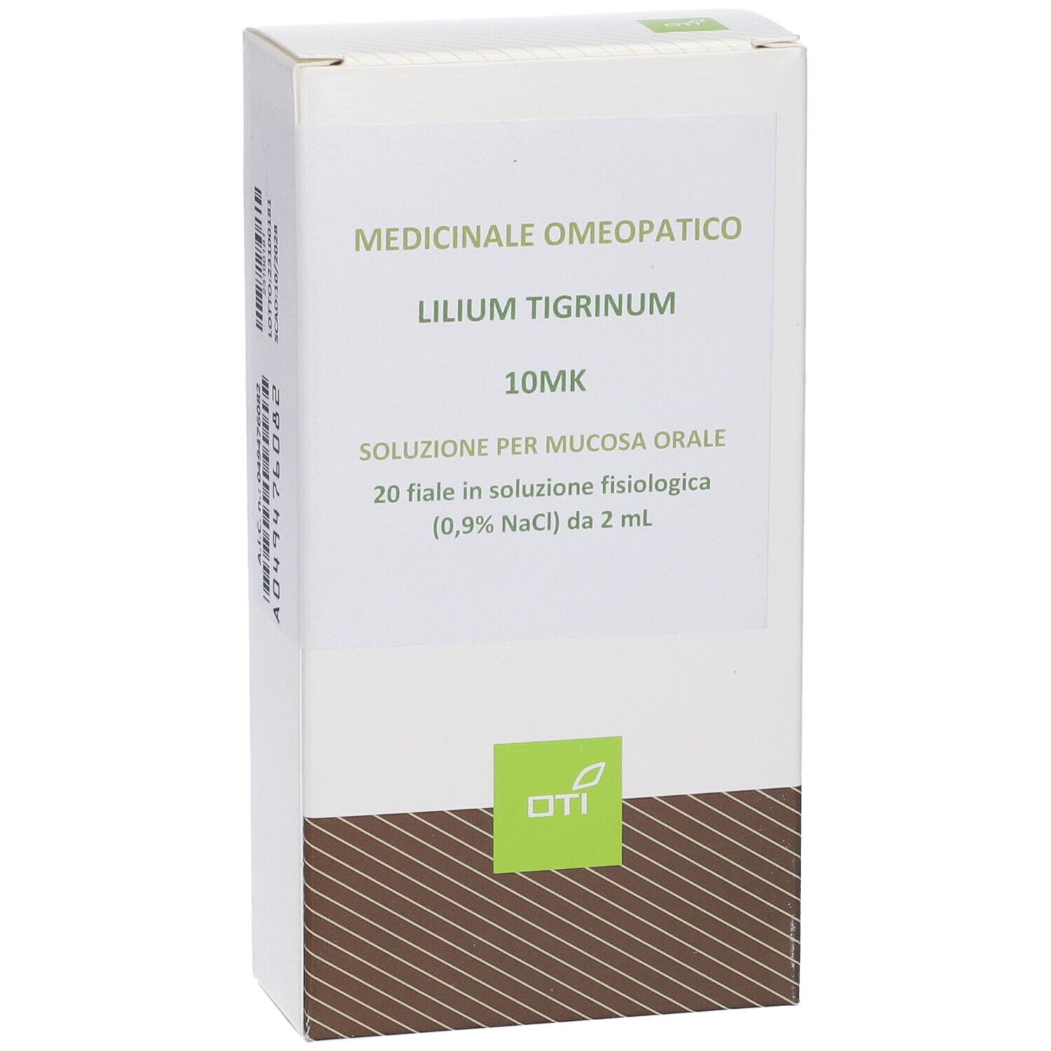OTI Lilium Tigrinum 10.000 K (10 Mk) 20 Fiale 2 Ml Soluzione Fisiologica Per Mucosa Orale