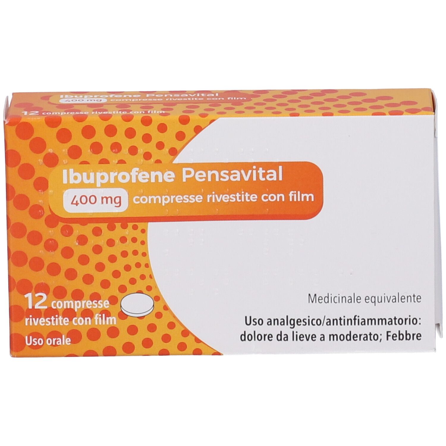 IBUPROFENE PENSAVITAL 400 mg compresse rivestite con film