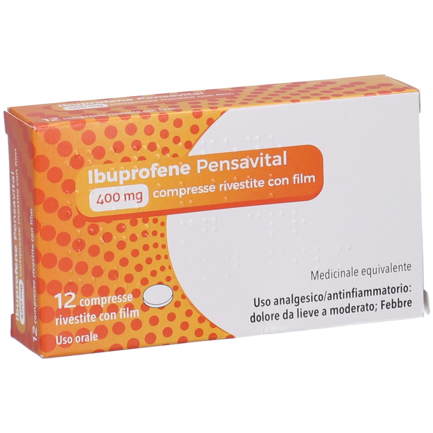IBUPROFENE PENSAVITAL 400 mg compresse rivestite con film