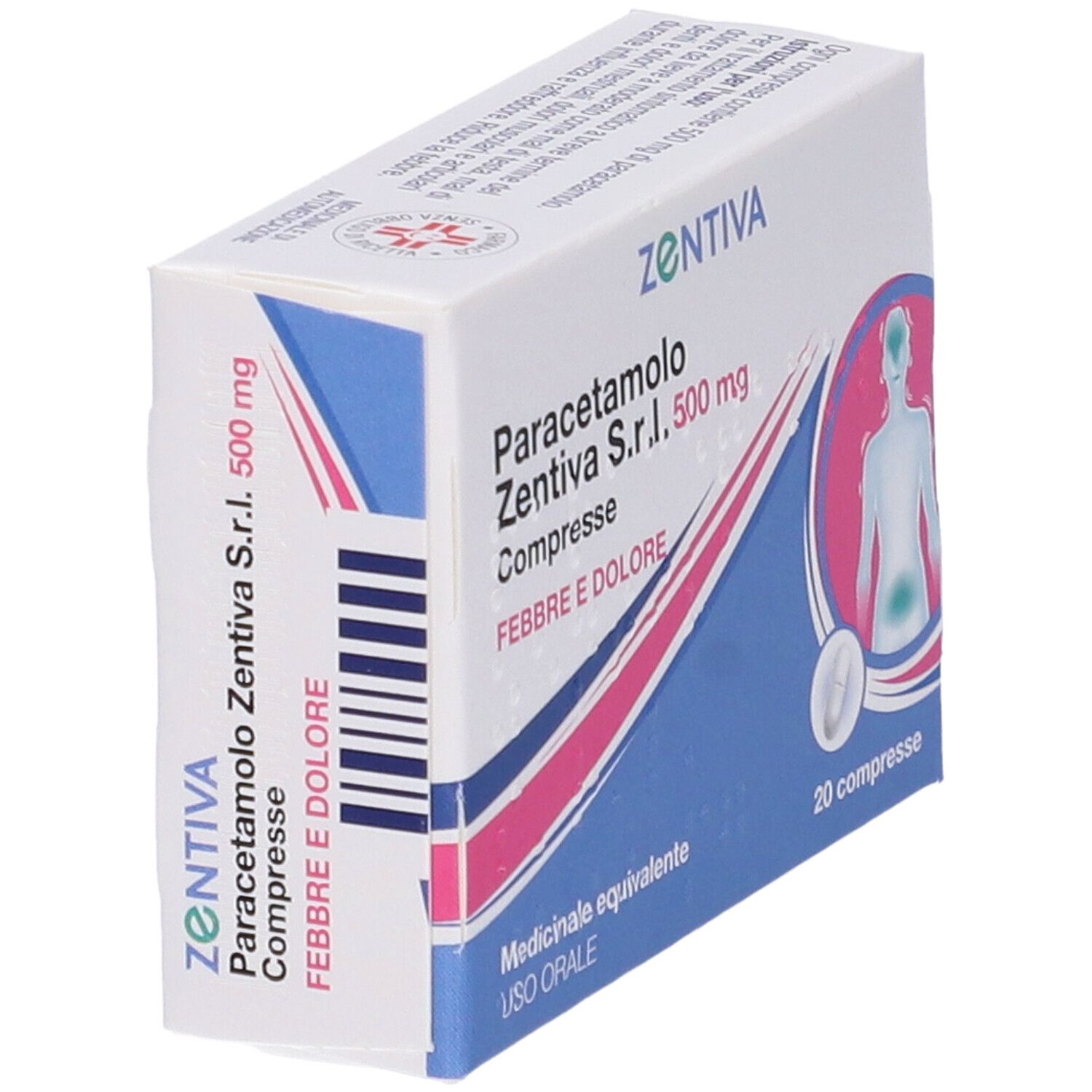 Paracetamolo Zentiva S.r.l. 500 mg compresse