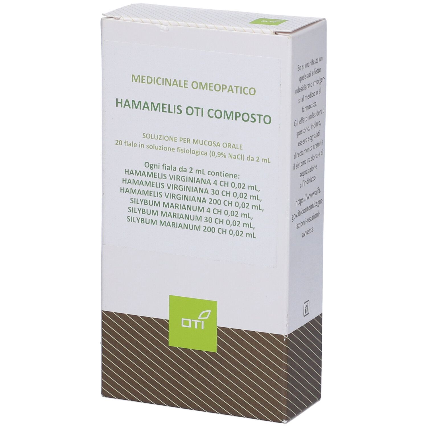 Hamamelis Oti Composto*Orale 20 Fiale 2 Ml