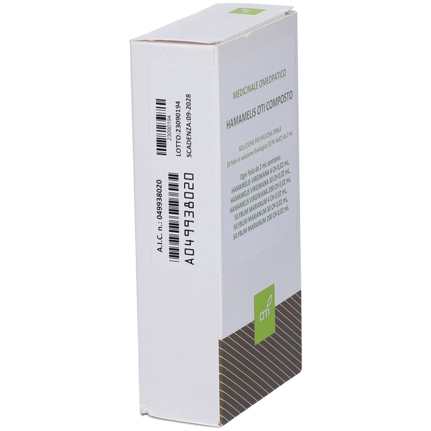 Hamamelis Oti Composto*Orale 20 Fiale 2 Ml