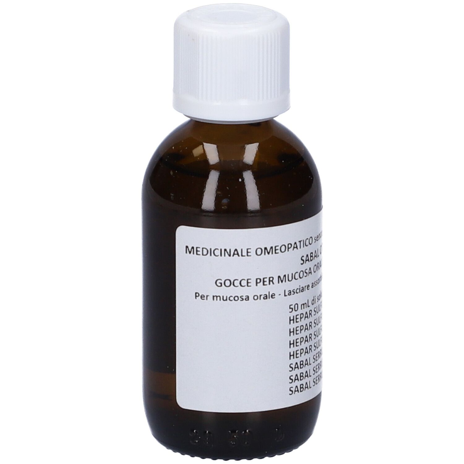 Sabal Oti Composto*Orale Gtt 50 Ml In Soluzione Idroalcolica Al 30% V/V