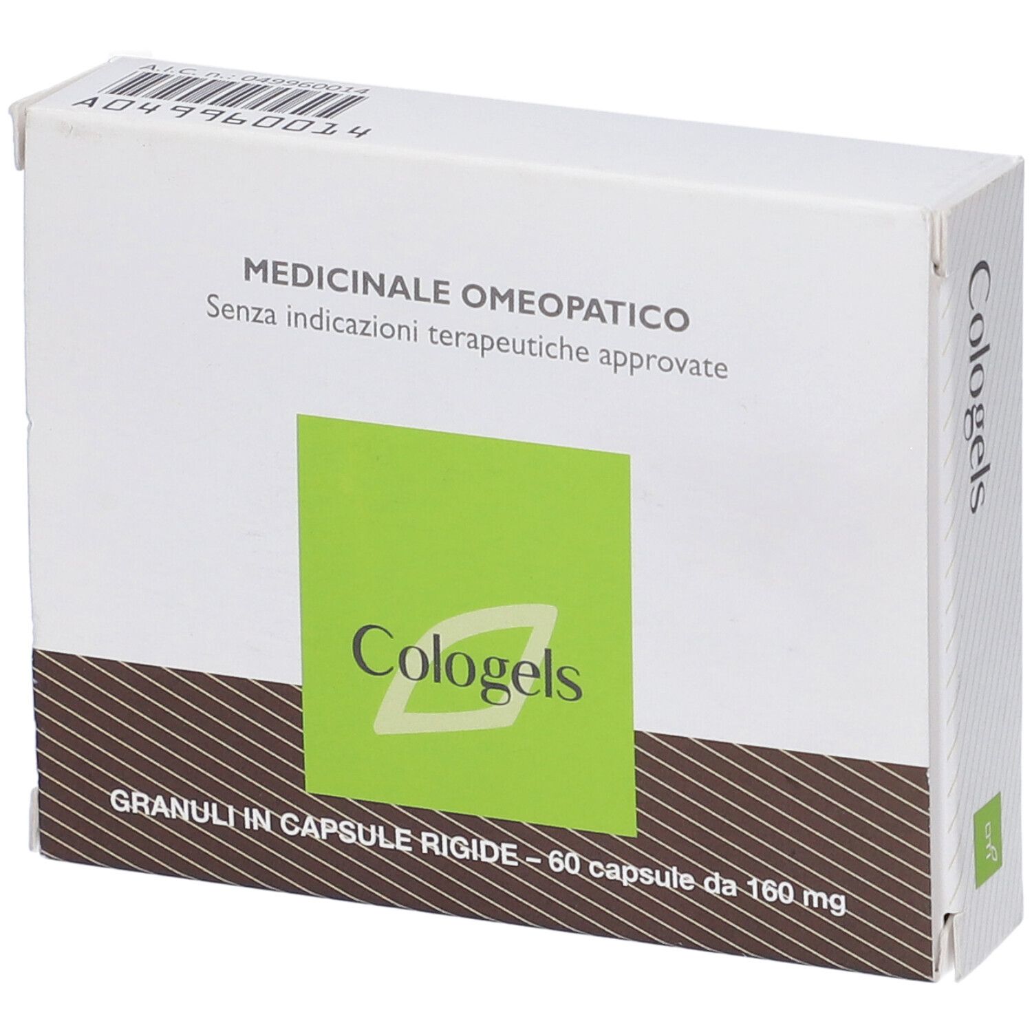 COLOGELS*granuli 60 capsule 160 mg