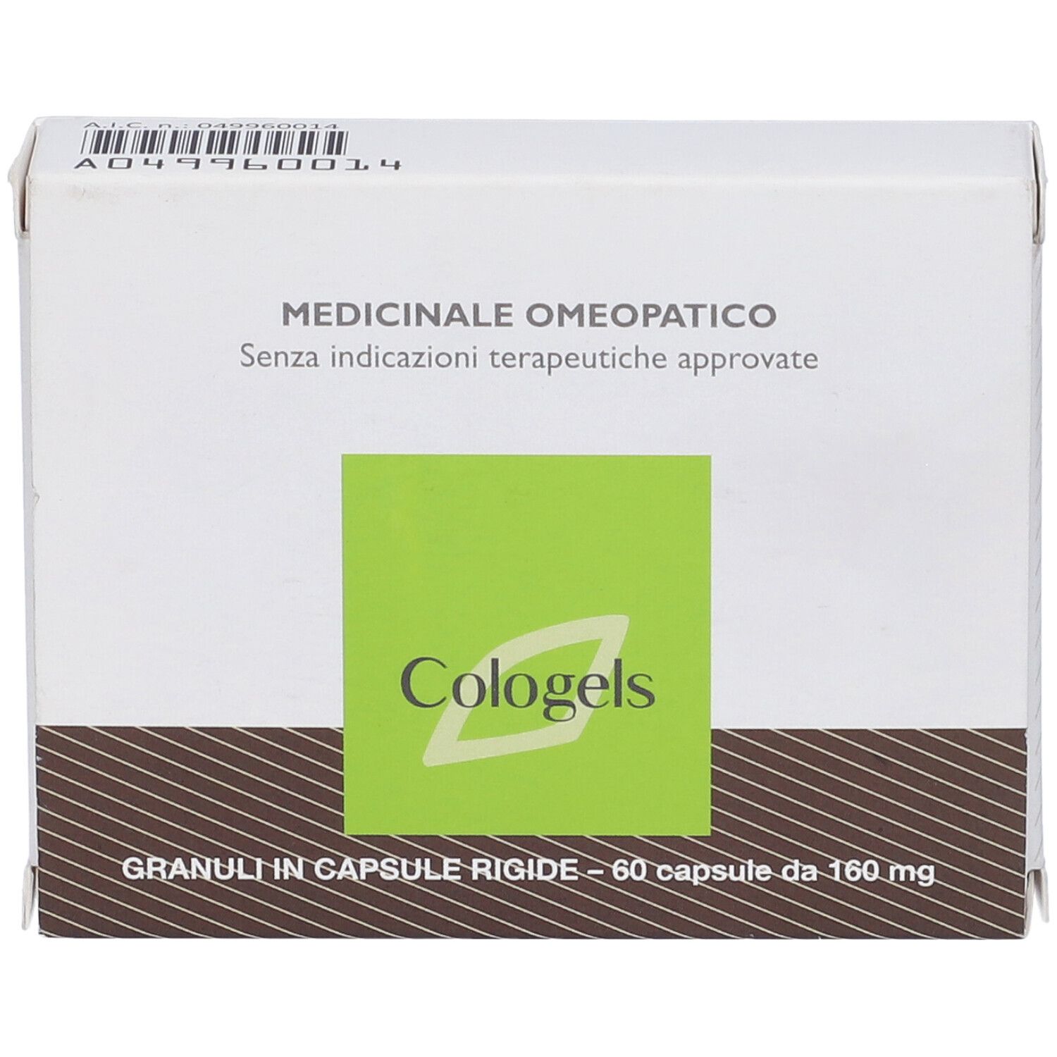 COLOGELS*granuli 60 capsule 160 mg