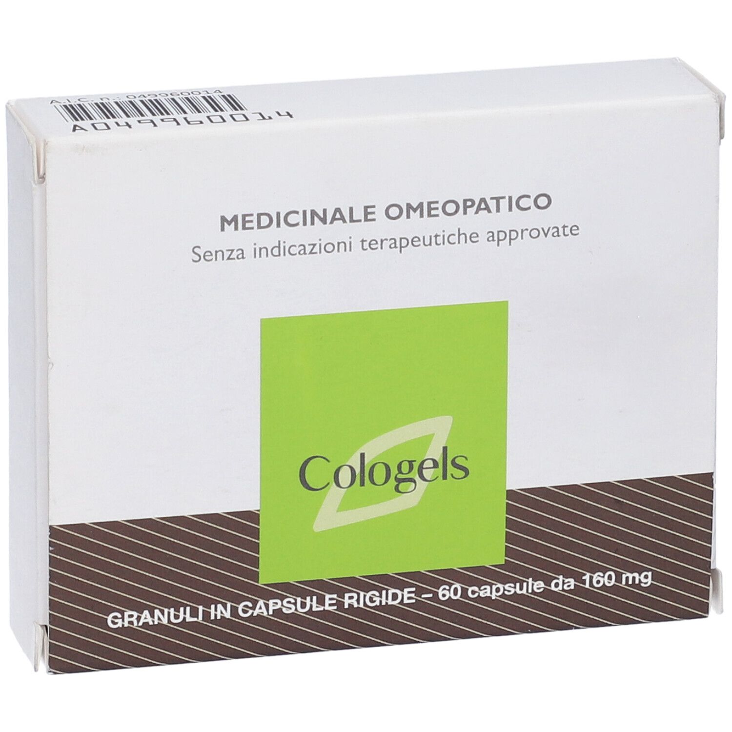 COLOGELS*granuli 60 capsule 160 mg