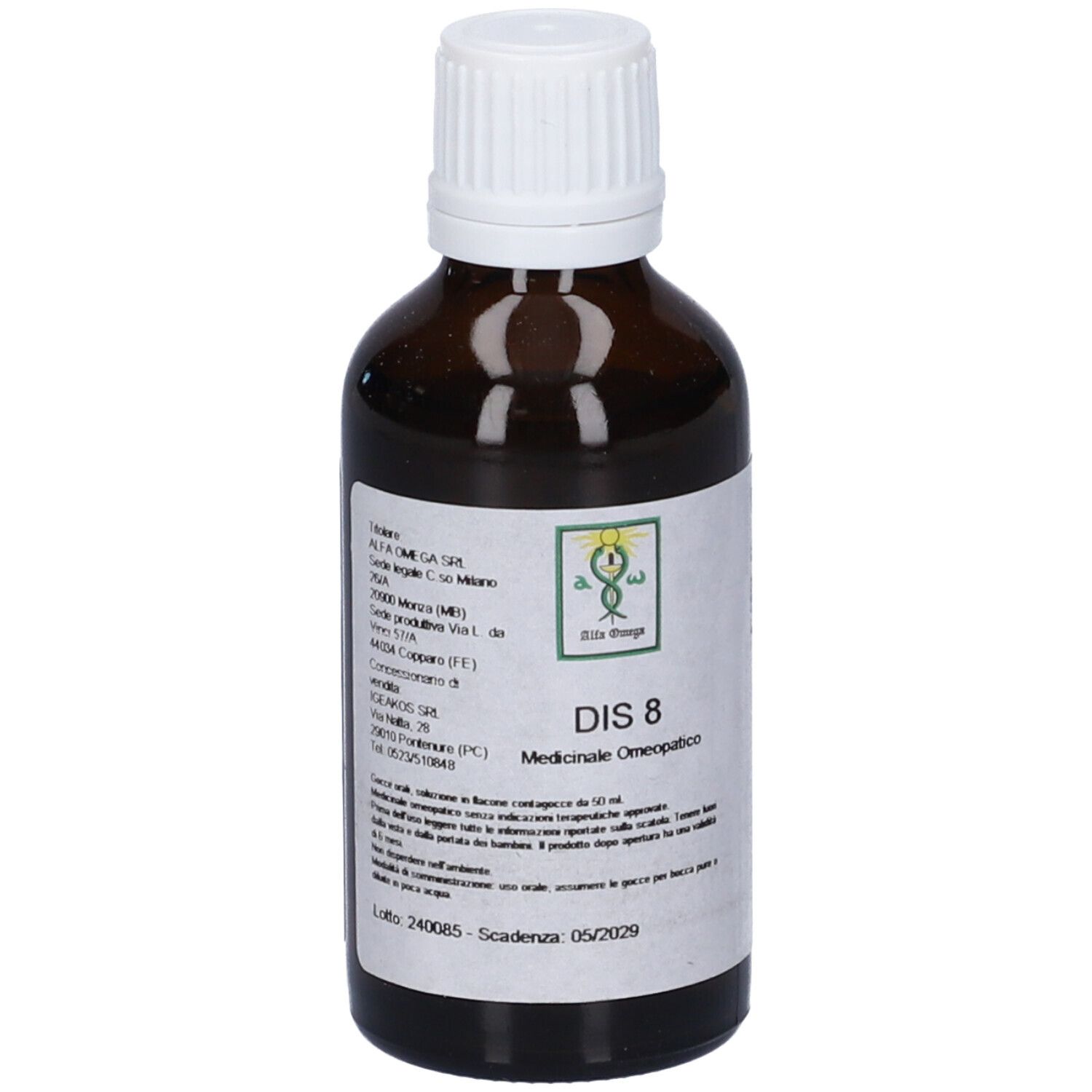 DIS 8*orale gtt 50 ml