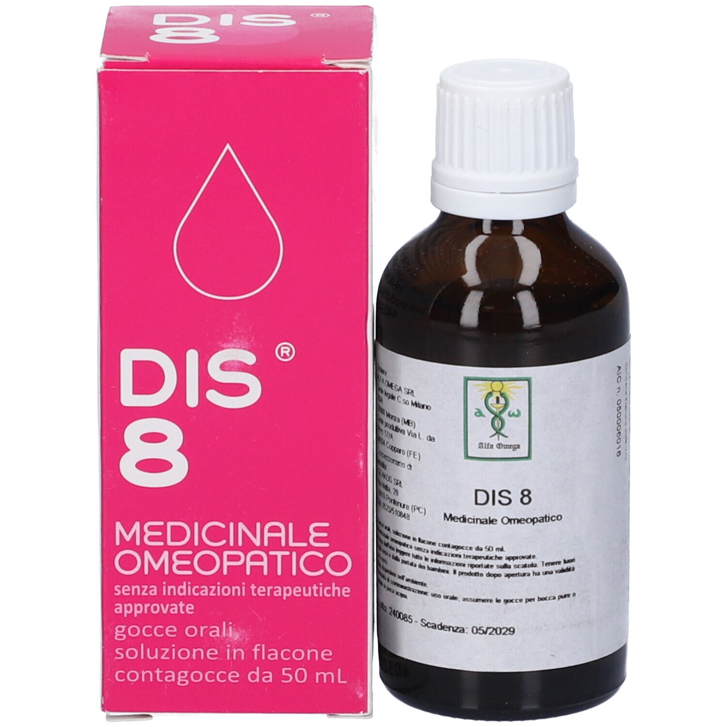 DIS 8*orale gtt 50 ml