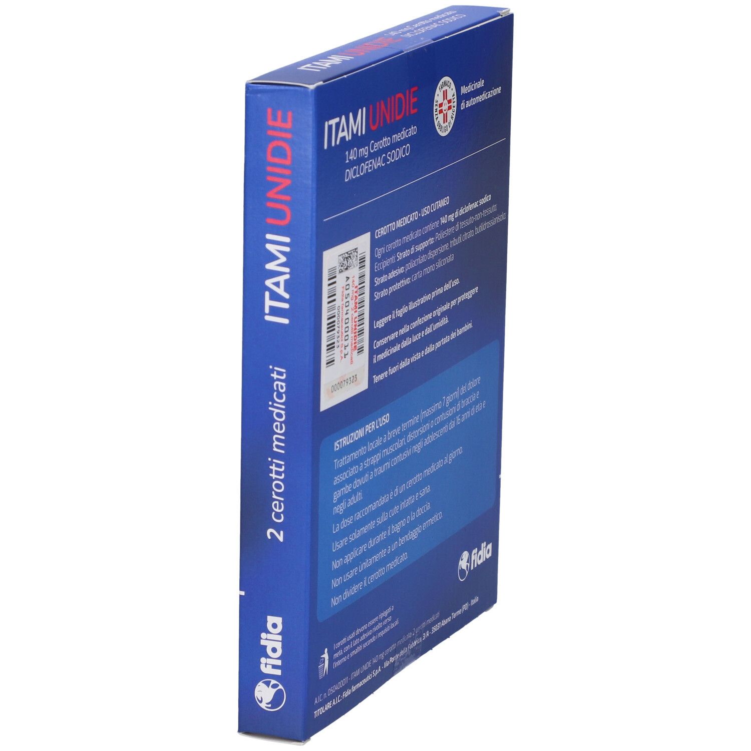 Itami Unidie 140 mg cerotto medicato