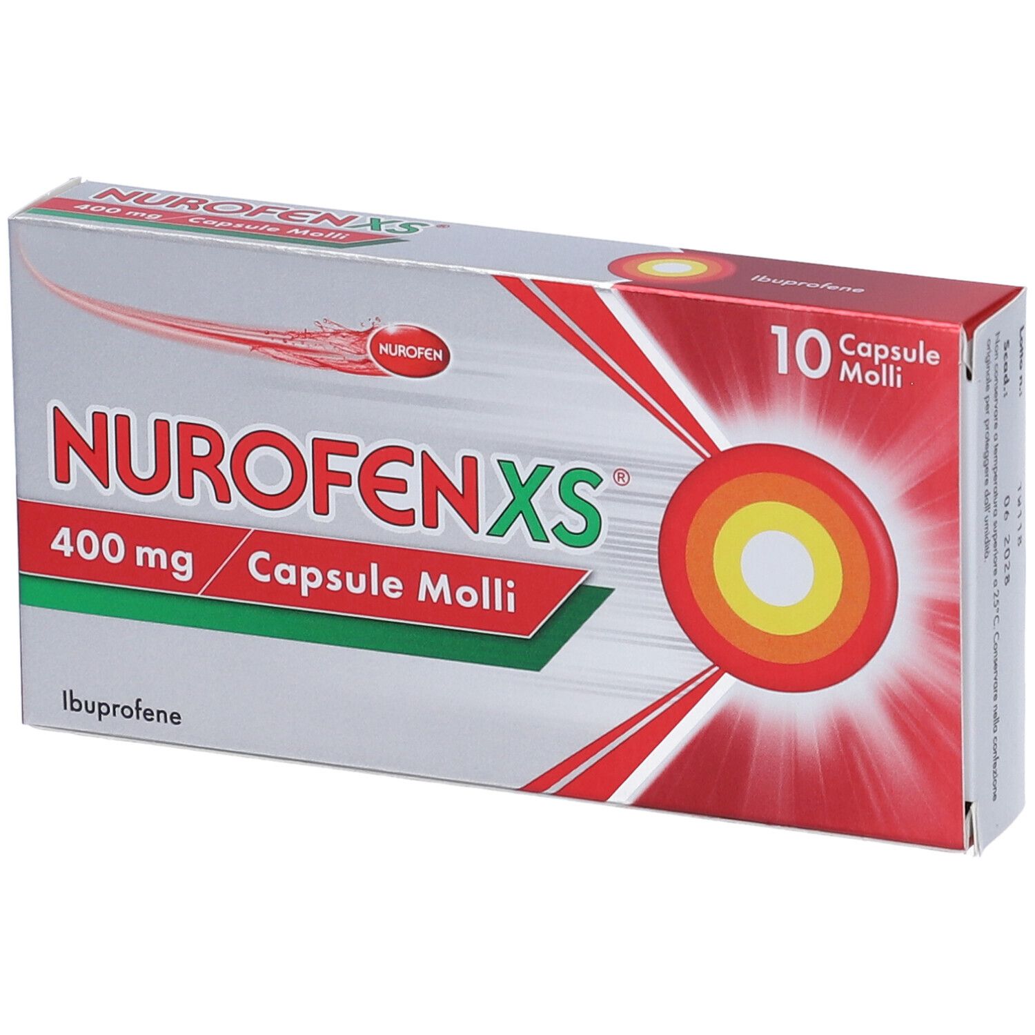 NUROFENXS 400 mg capsule molli