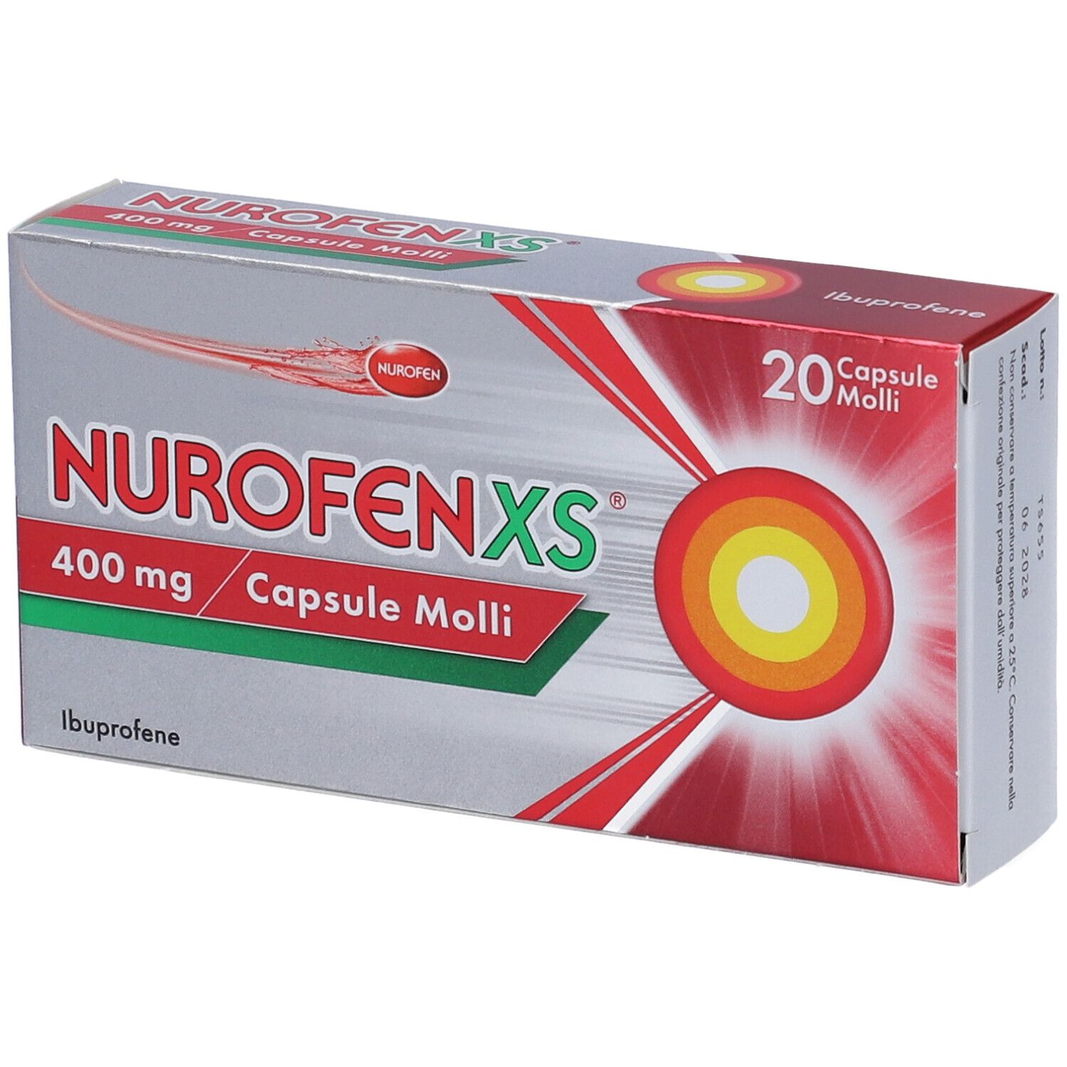NUROFENXS 400 mg capsule molli