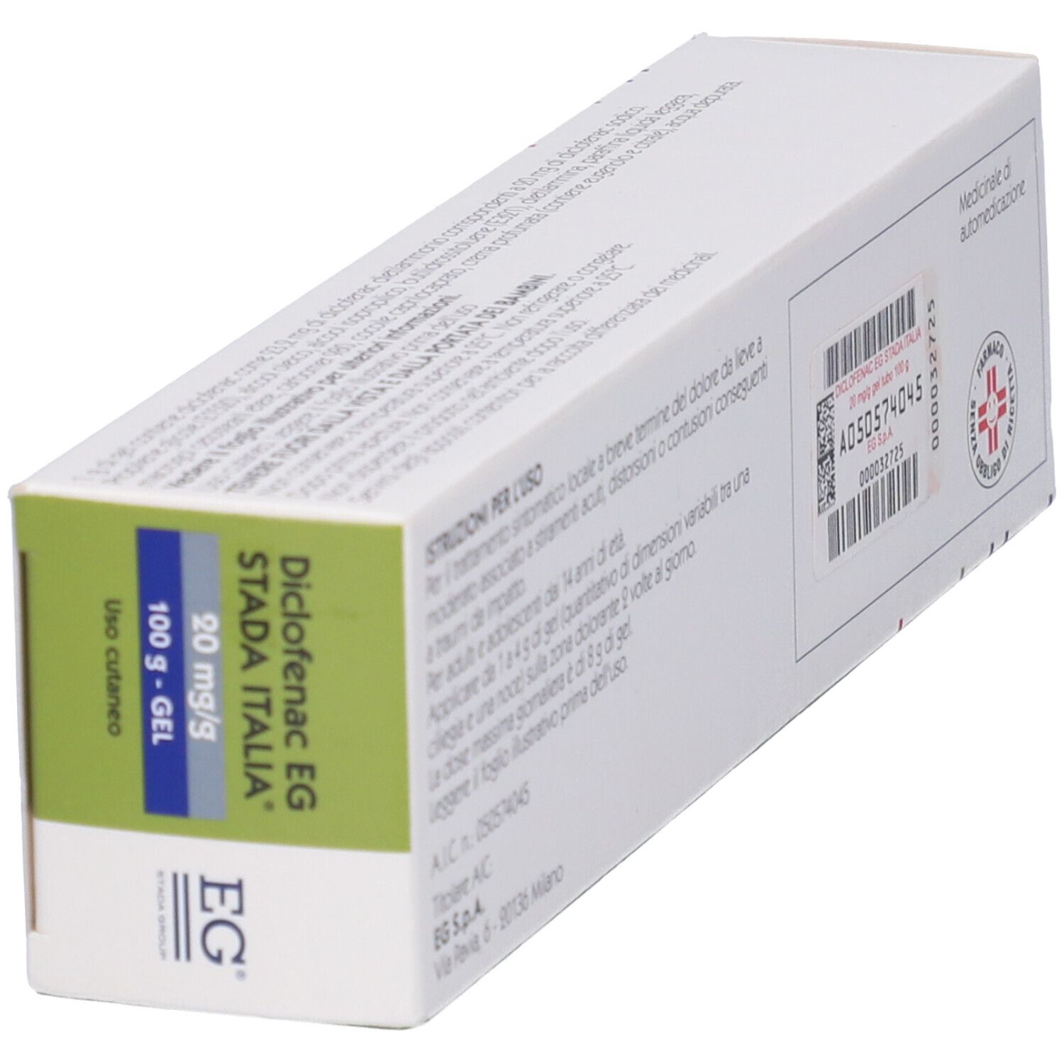 Diclofenac EG STADA Italia 20 mg/g Gel