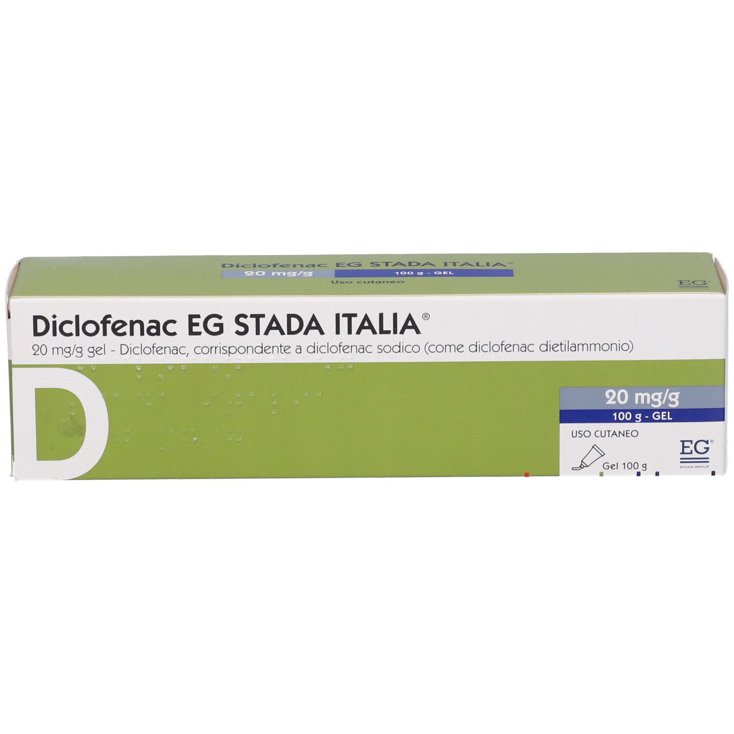 Diclofenac EG STADA Italia 20 mg/g Gel