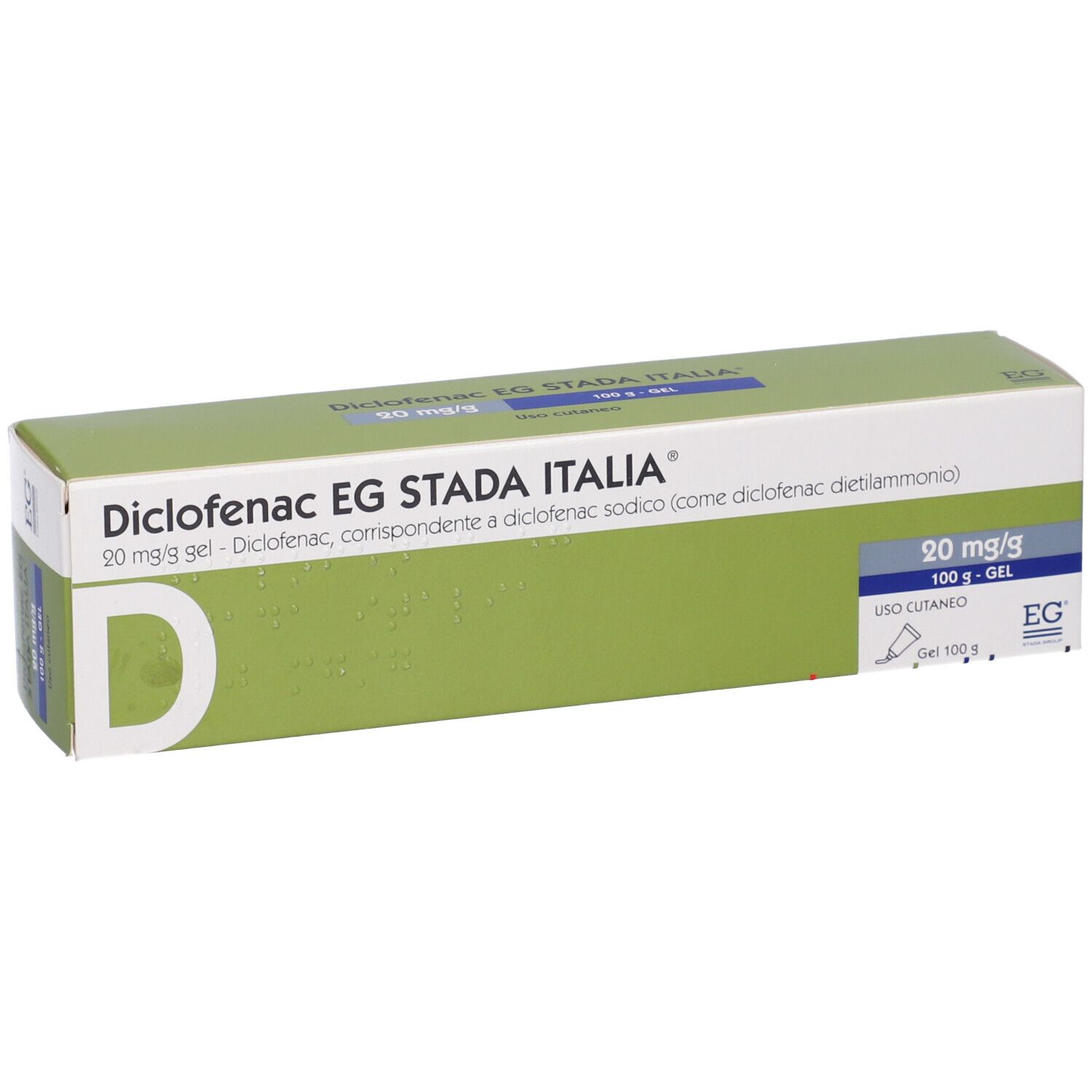 Diclofenac EG STADA Italia 20 mg/g Gel