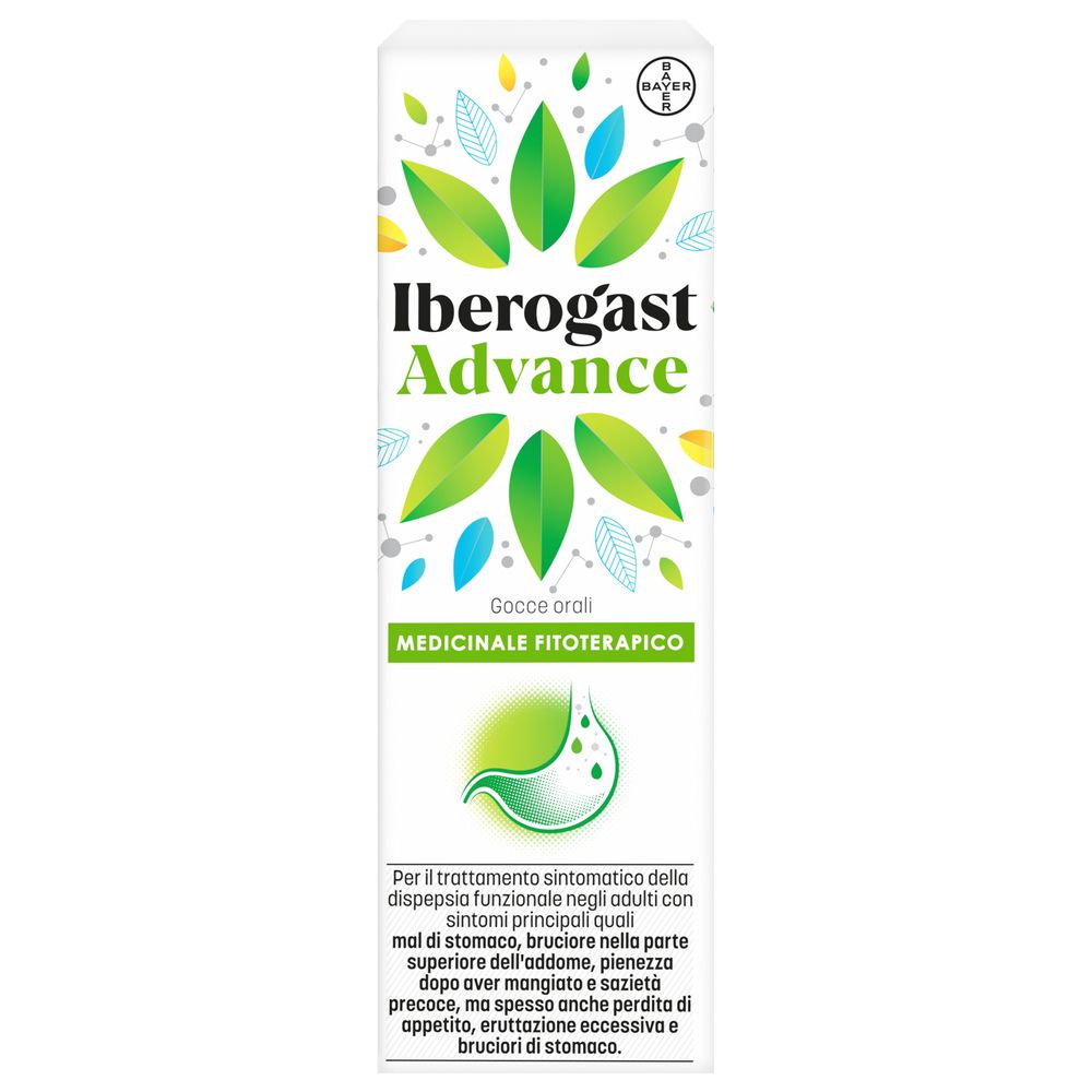 Iberogast Advance Gocce Orali per Dispepsia Funzionale e Mal Di Stomaco 50ml