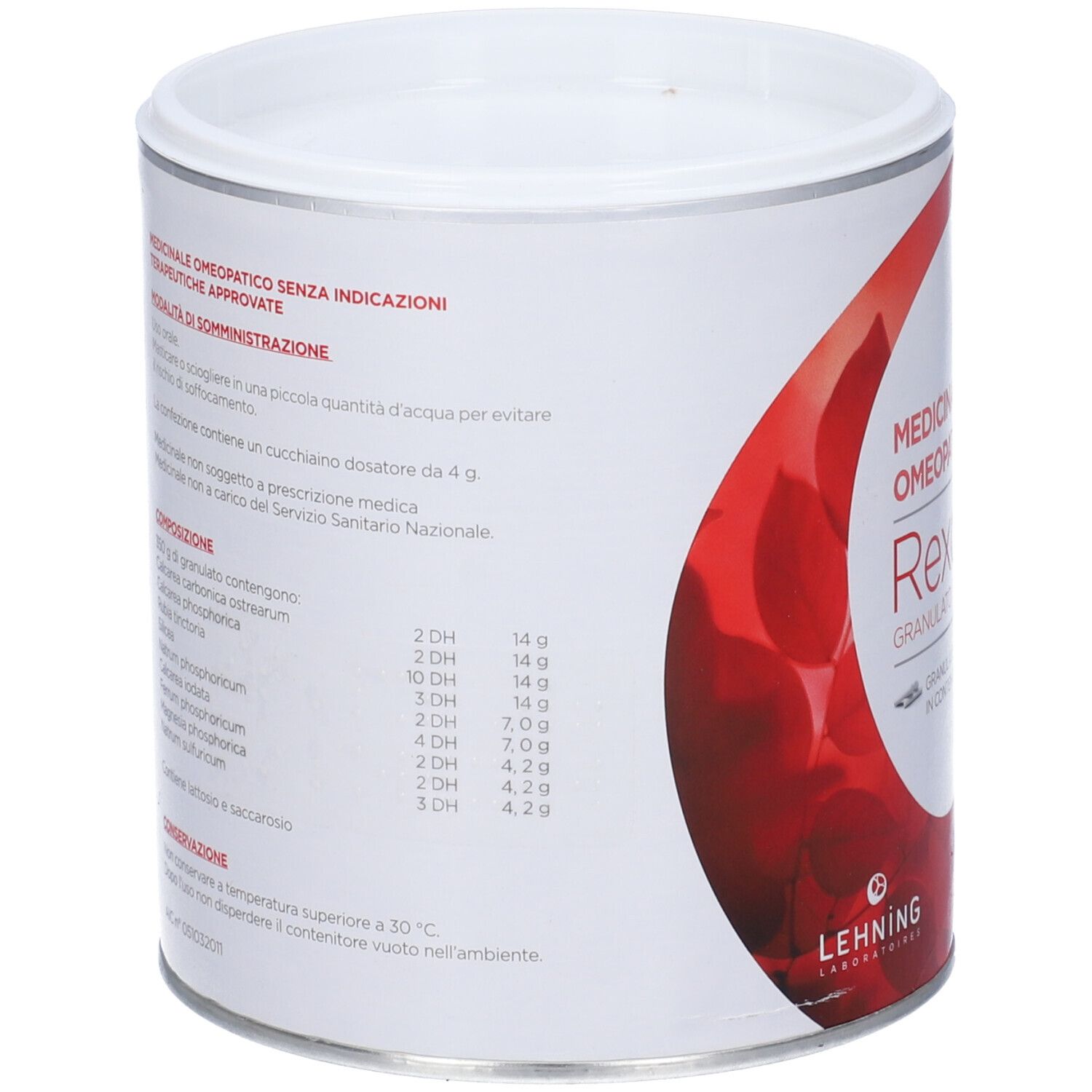 REXORUBIA*granulato 350 g con cucchiaino dosatore