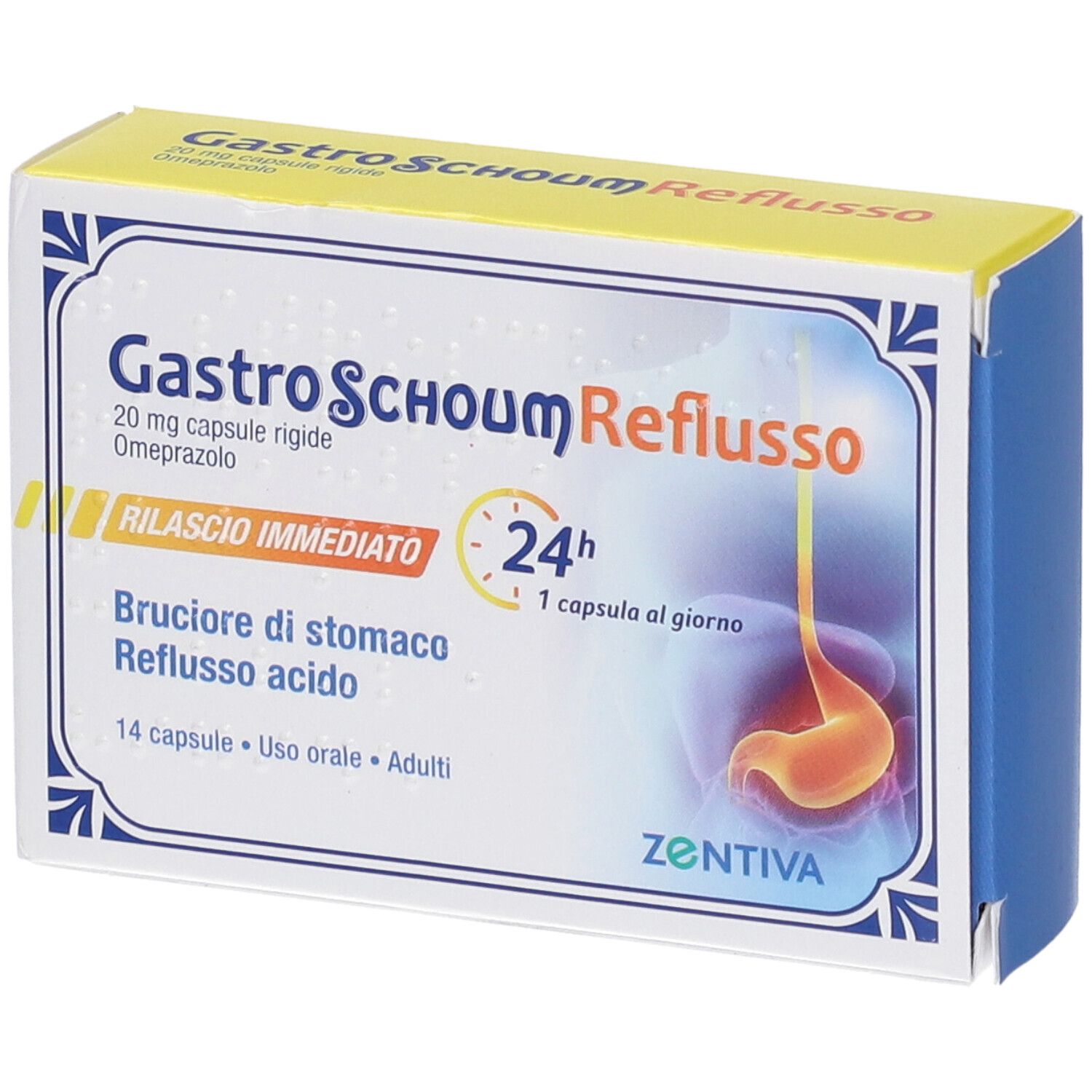 GastroSchoum Reflusso 20 mg capsule rigide