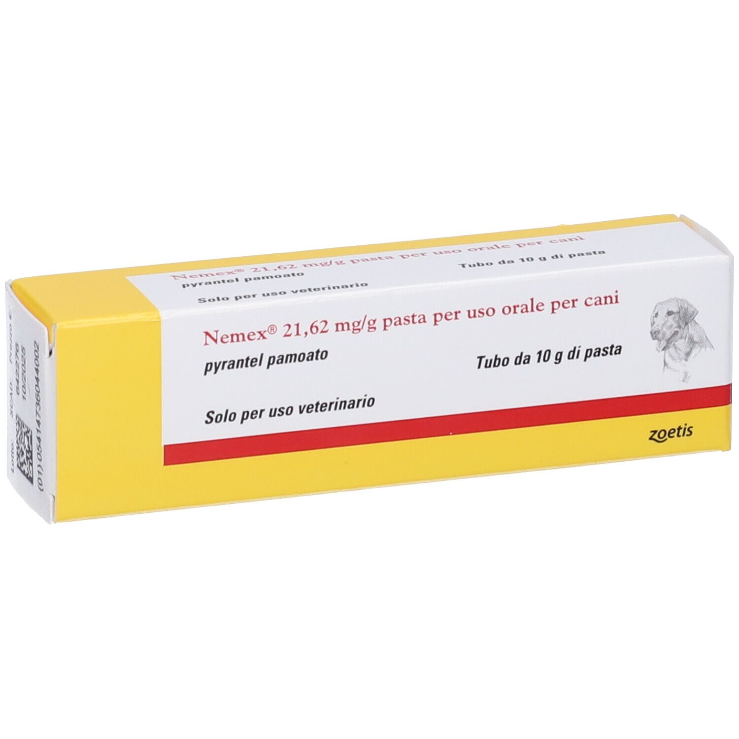 Nemex 21,62 Mg/G Pasta Per Uso Orale Per Cani