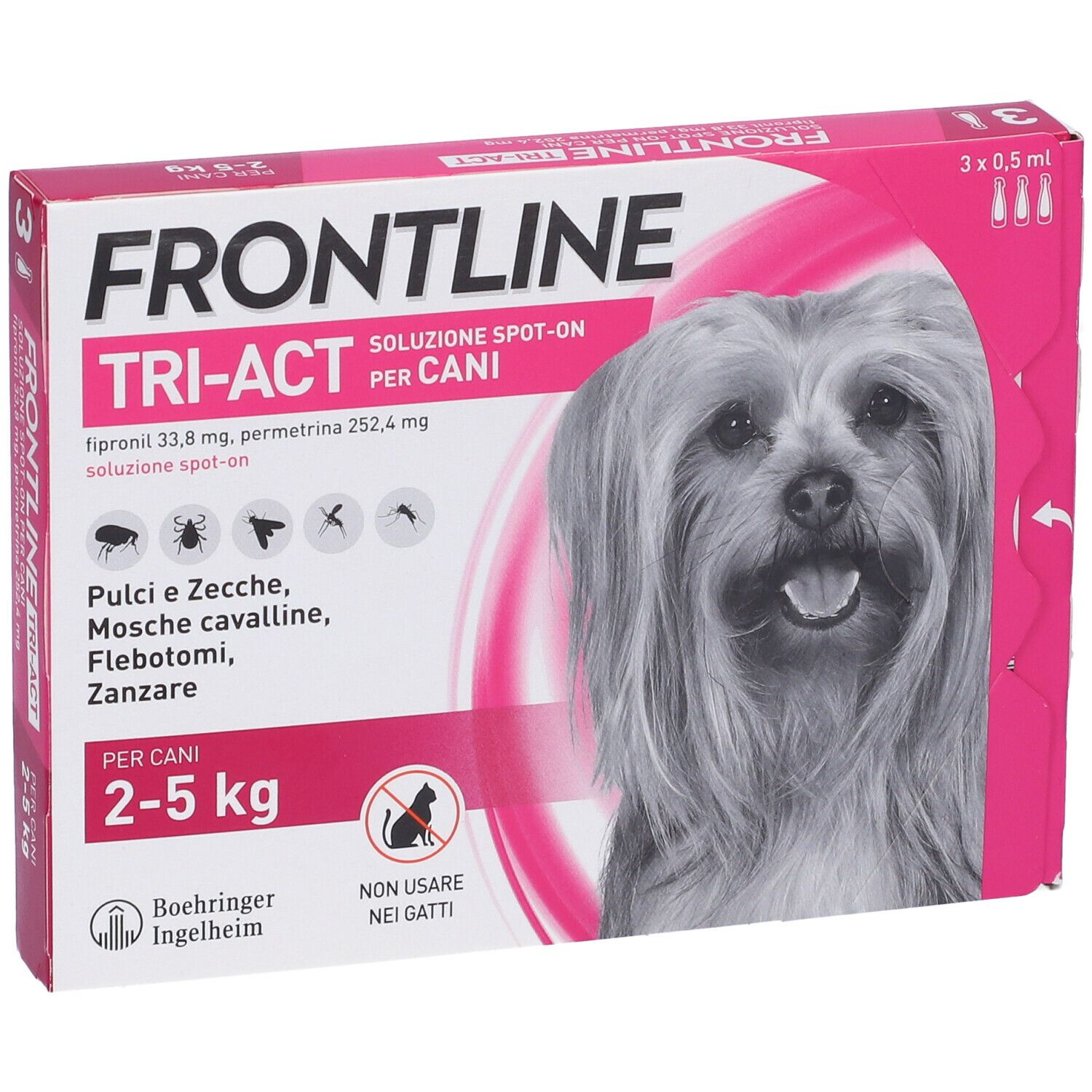Frontline TRI-ACT Per Cani 2-5 kg