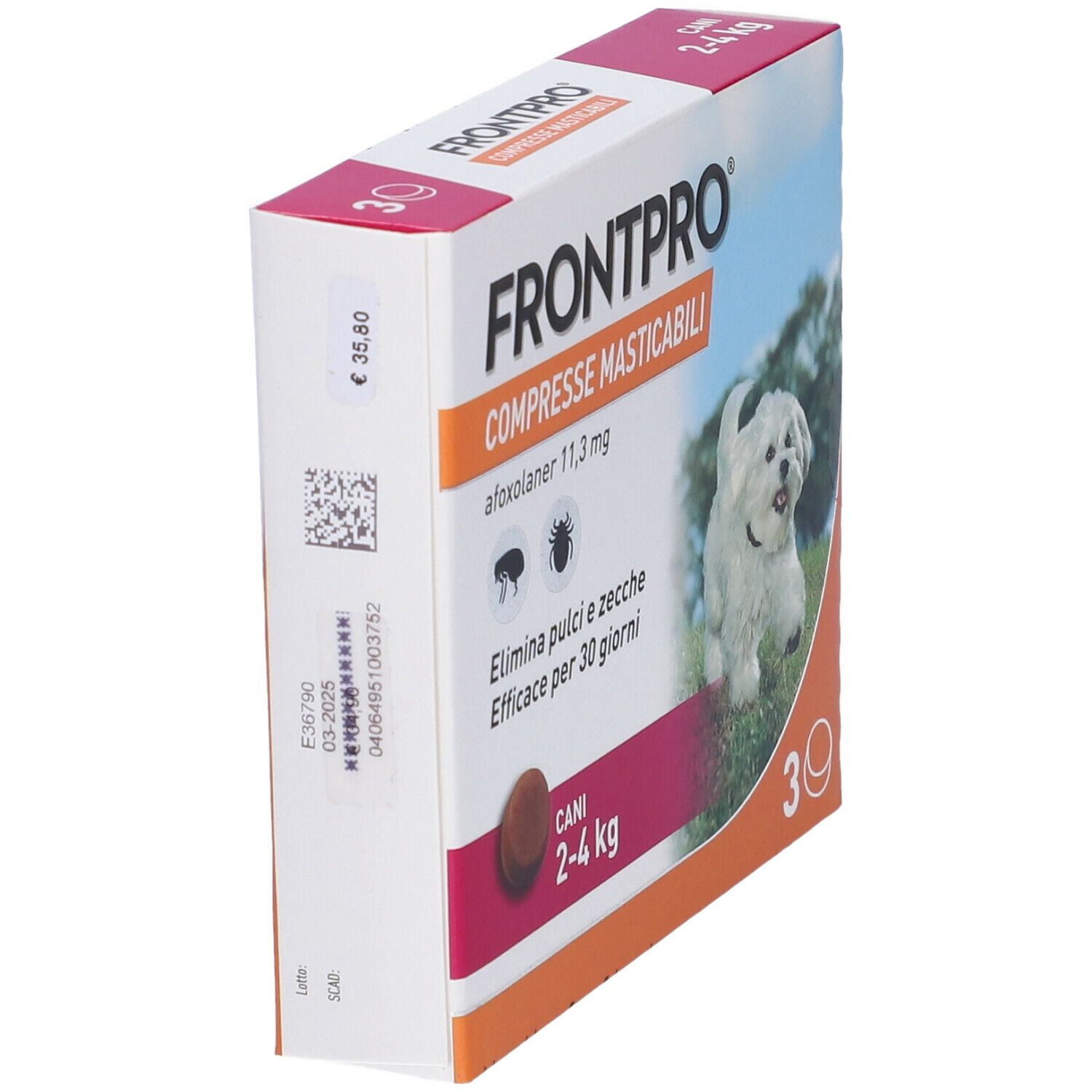 FRONTPRO® compresse masticabili per cani 2–4 kg 3 pz