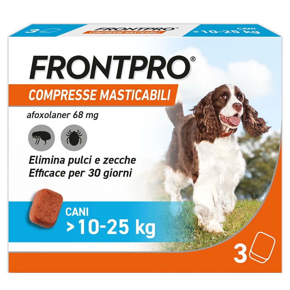 Frontpro Compresse Masticabili Per Cani > 10/25 Kg