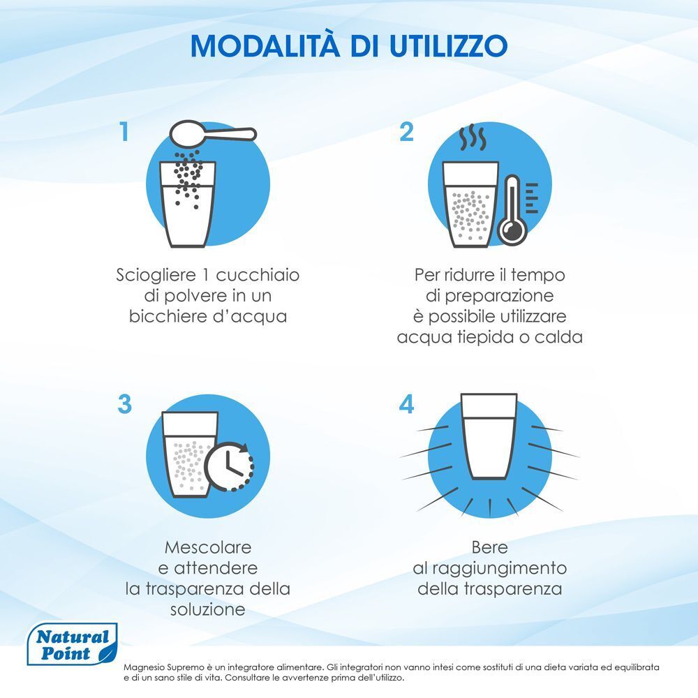 Magnesio Supremo Duo Pack: Due barattoli di integratore di magnesio.