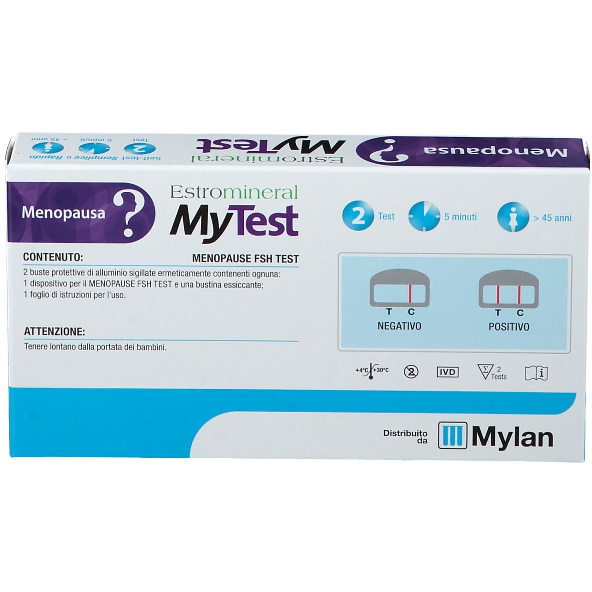 B.  MyTest Estromineral Menopausa Self Test