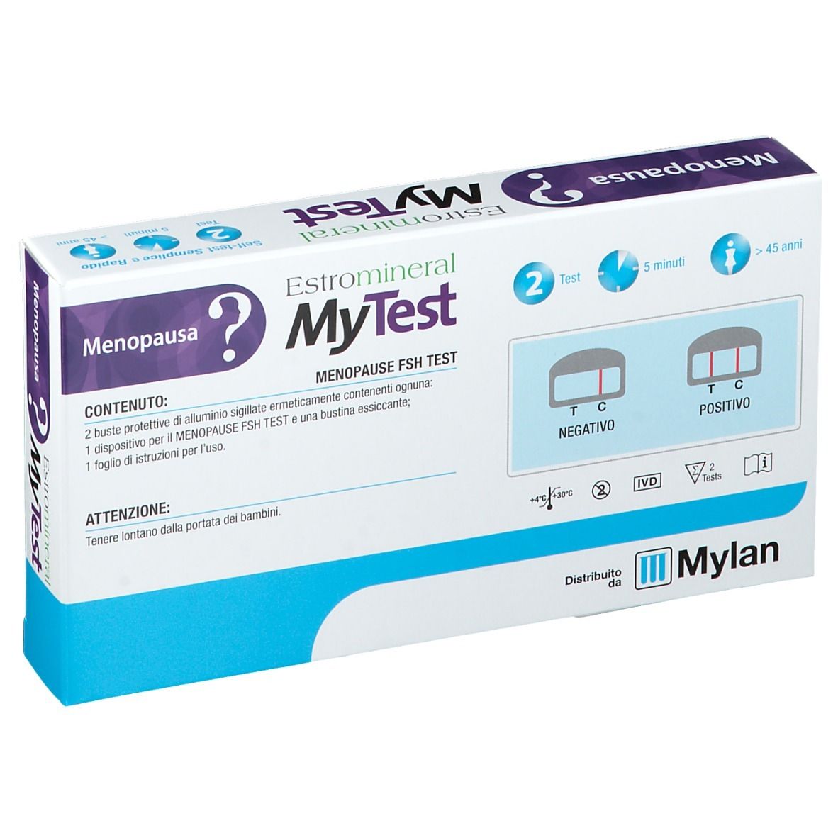 B.  MyTest Estromineral Menopausa Self Test