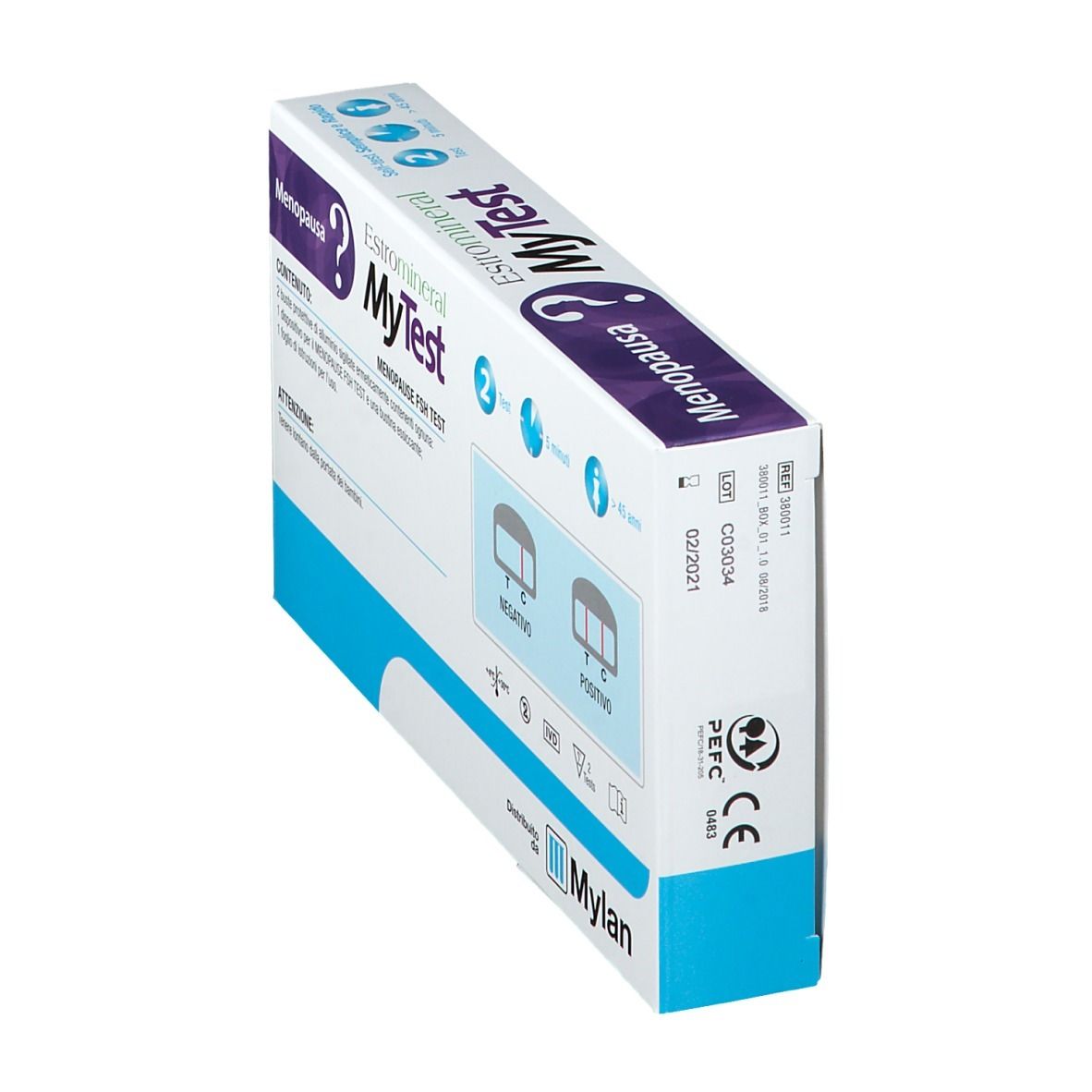 B.  MyTest Estromineral Menopausa Self Test