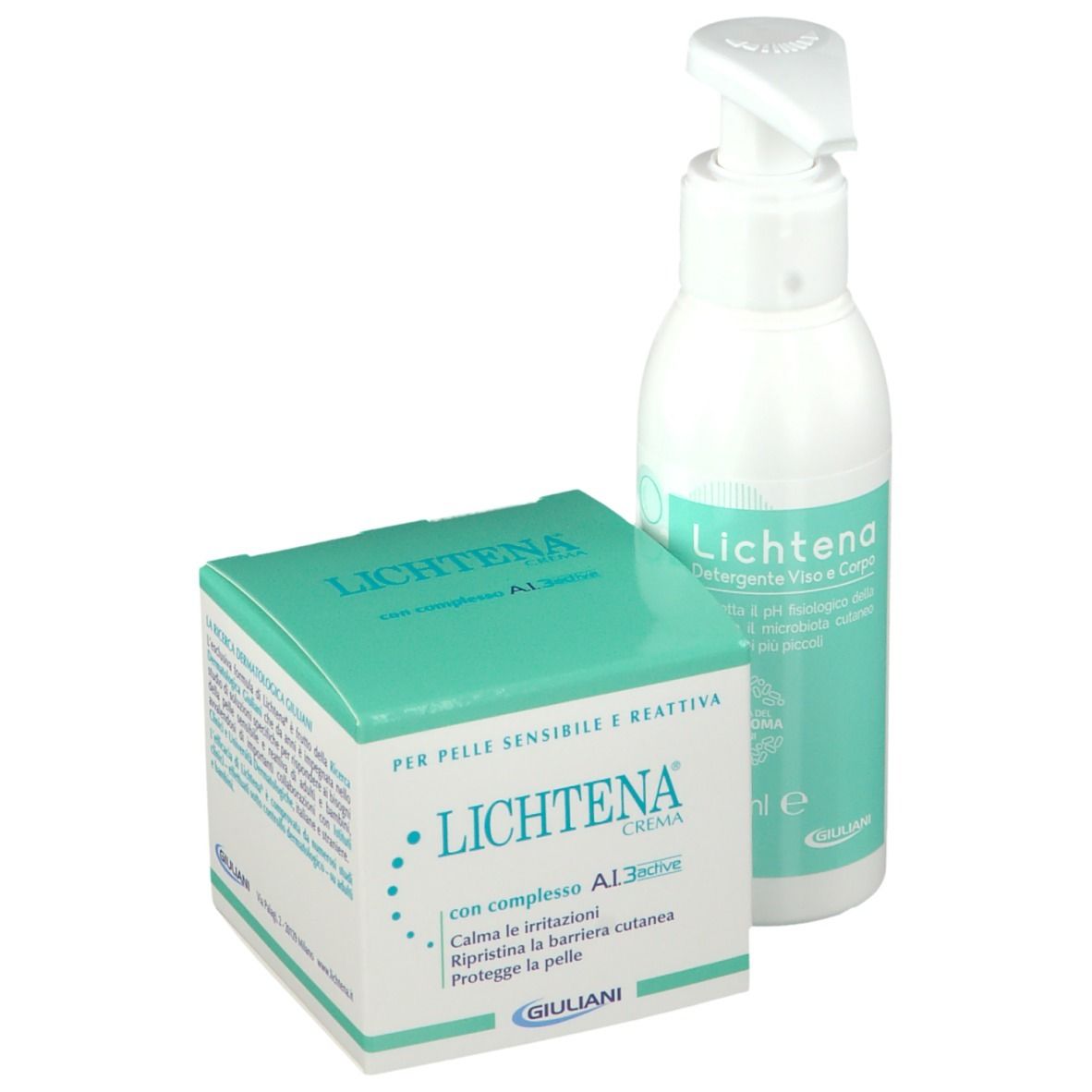 Lichtena®  Crema + Lichtena Detergente Viso e Corpo